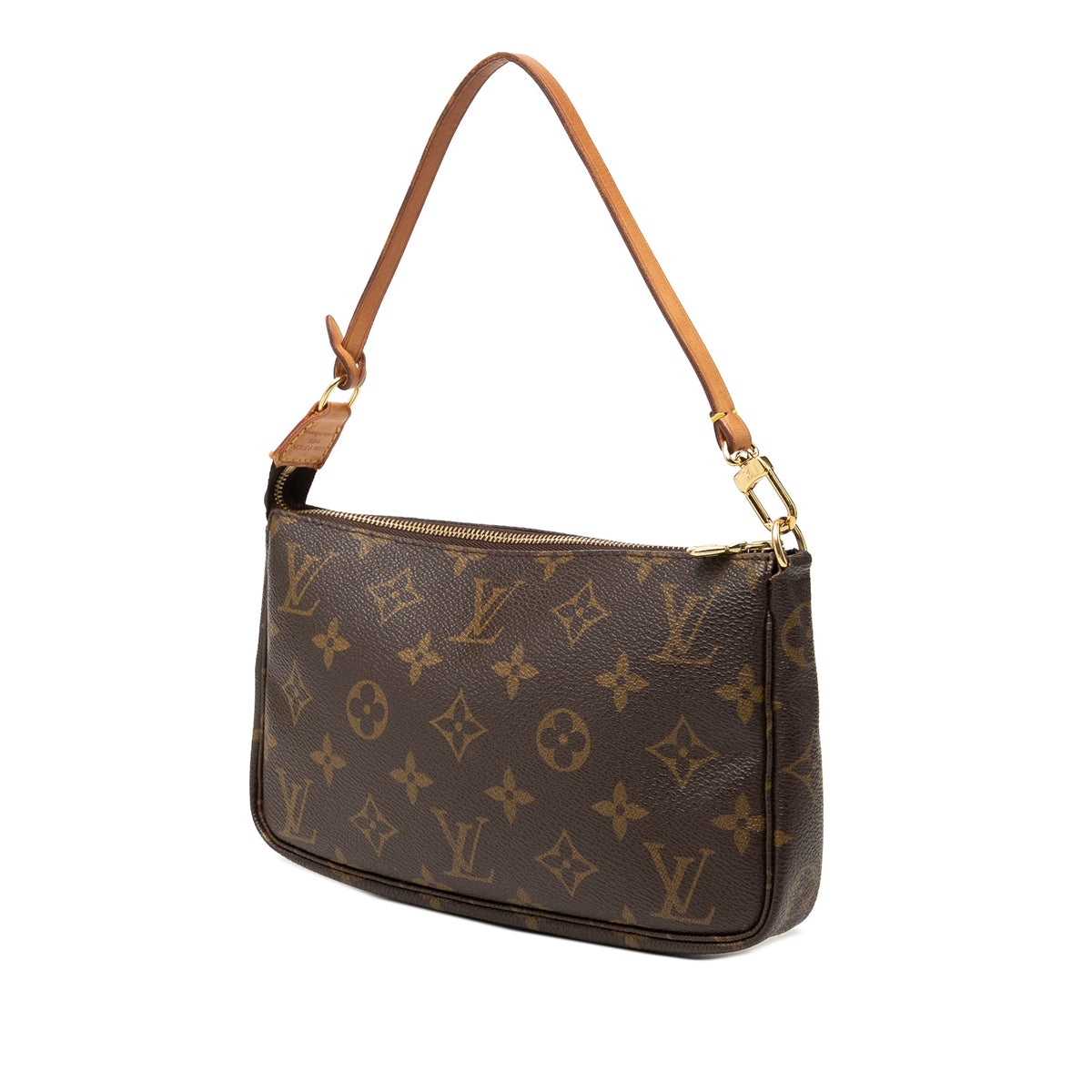 Louis Vuitton Monogram Pochette Accessoires — Brown