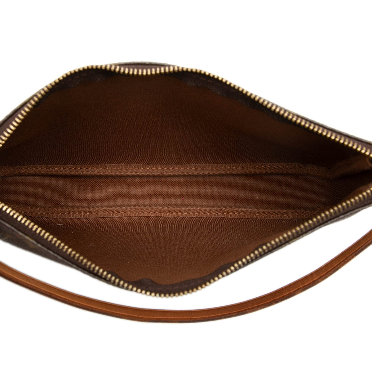 Louis Vuitton Monogram Pochette Accessoires — Brown