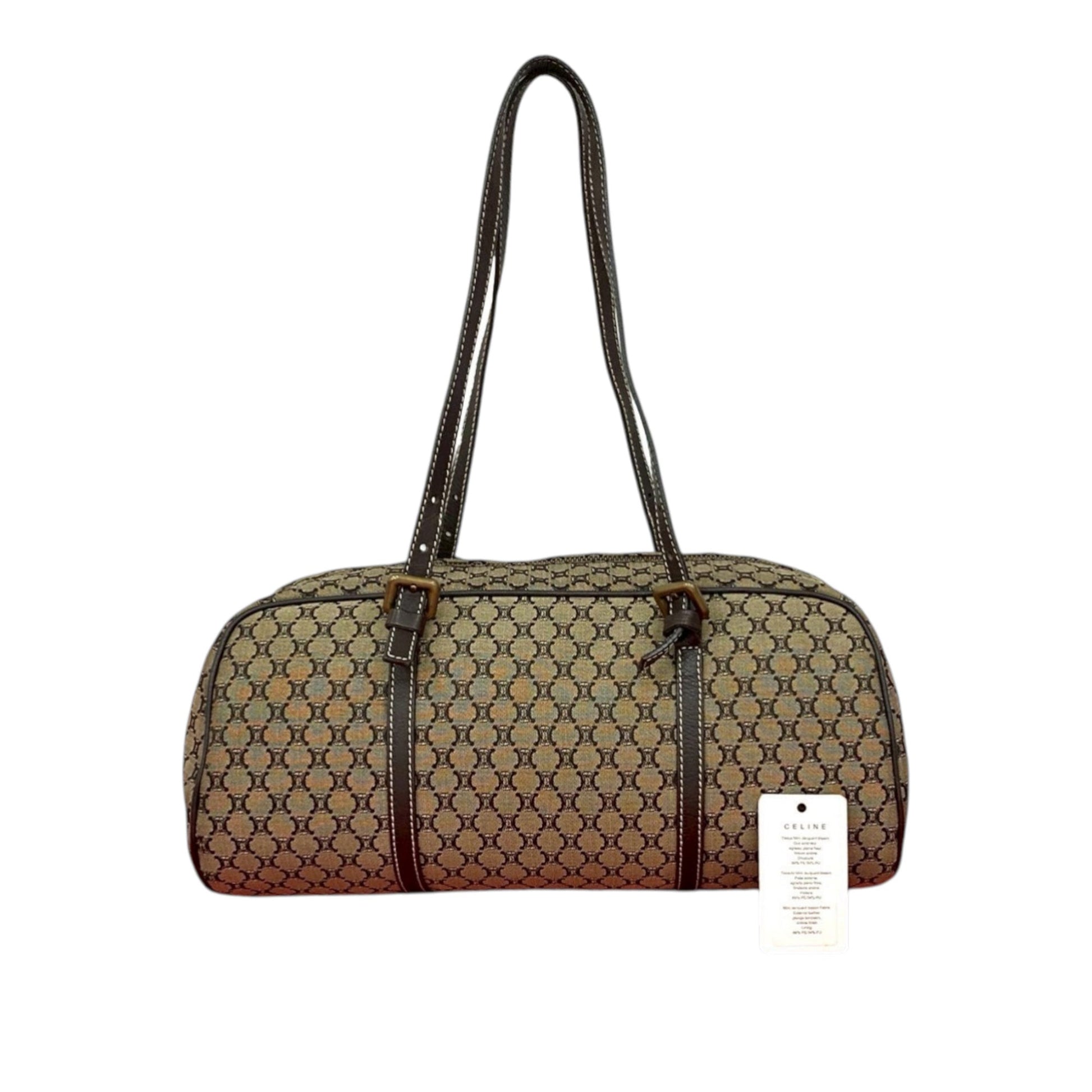 Celine Macadam Canvas Shoulder Bag