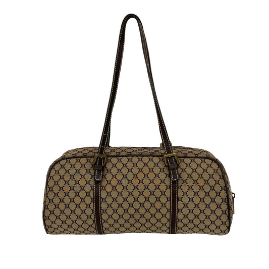 Celine Macadam Canvas Shoulder Bag