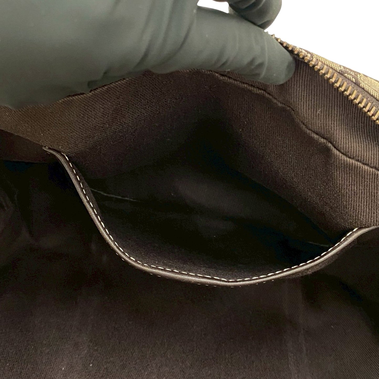 Celine Macadam Canvas Shoulder Bag