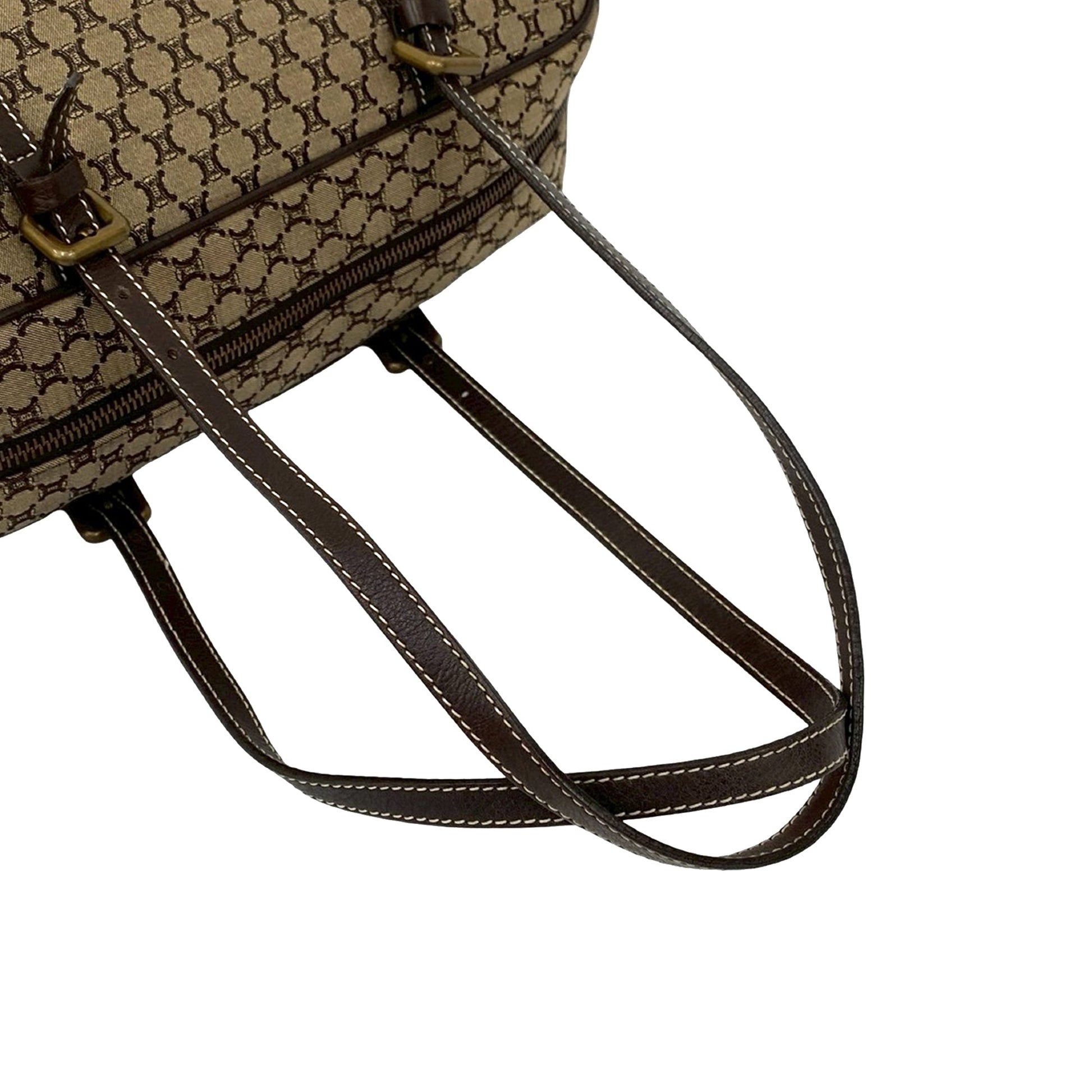 Celine Macadam Canvas Shoulder Bag
