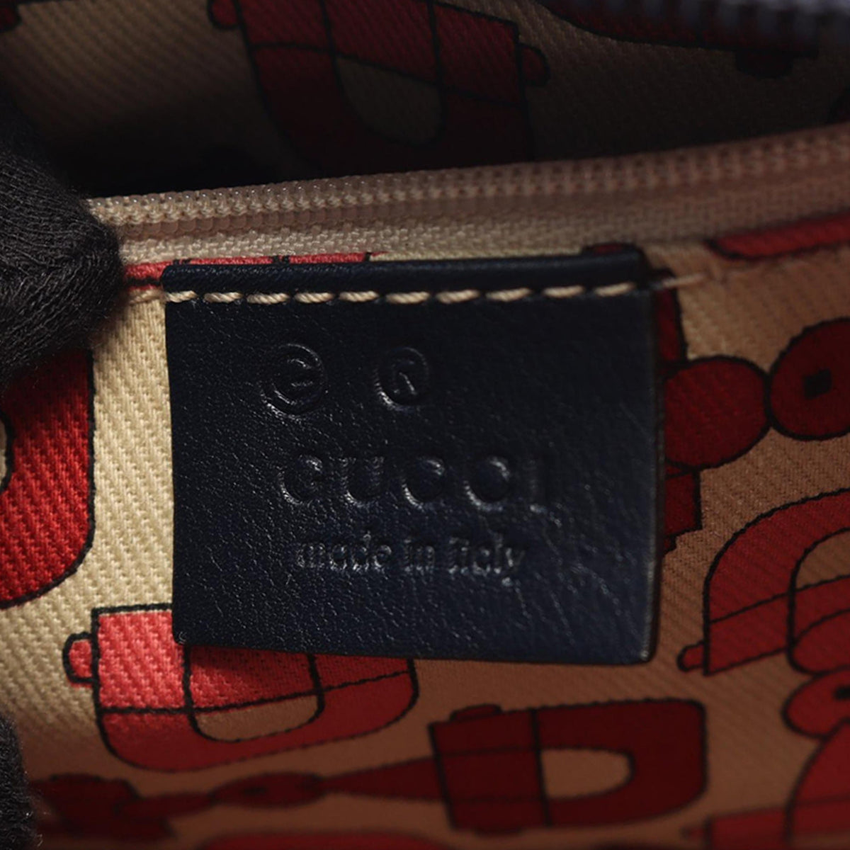 Gucci Small Canvas Pop Handbag — Blue