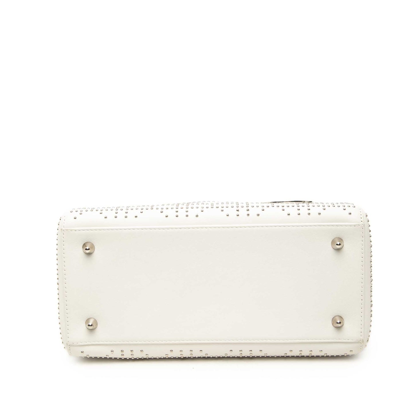 Dior Medium Calfskin Studded Lady Dior