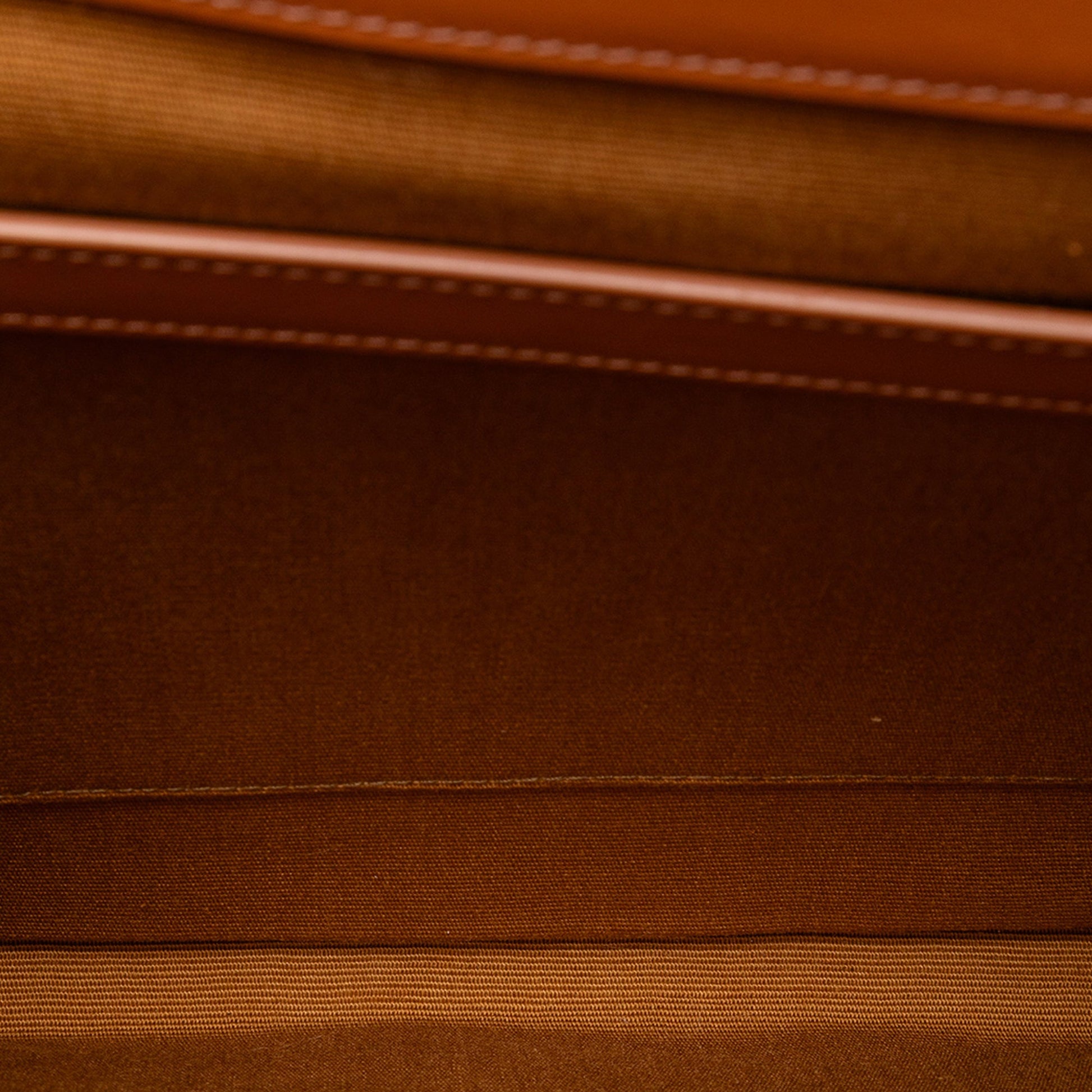 Celine Triomphe Coated Canvas Wristlet Flap Pouch