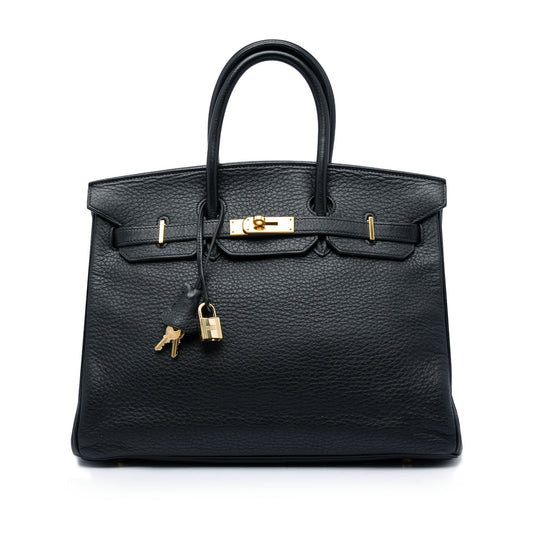 Hermès Clemence Birkin Retourne 35