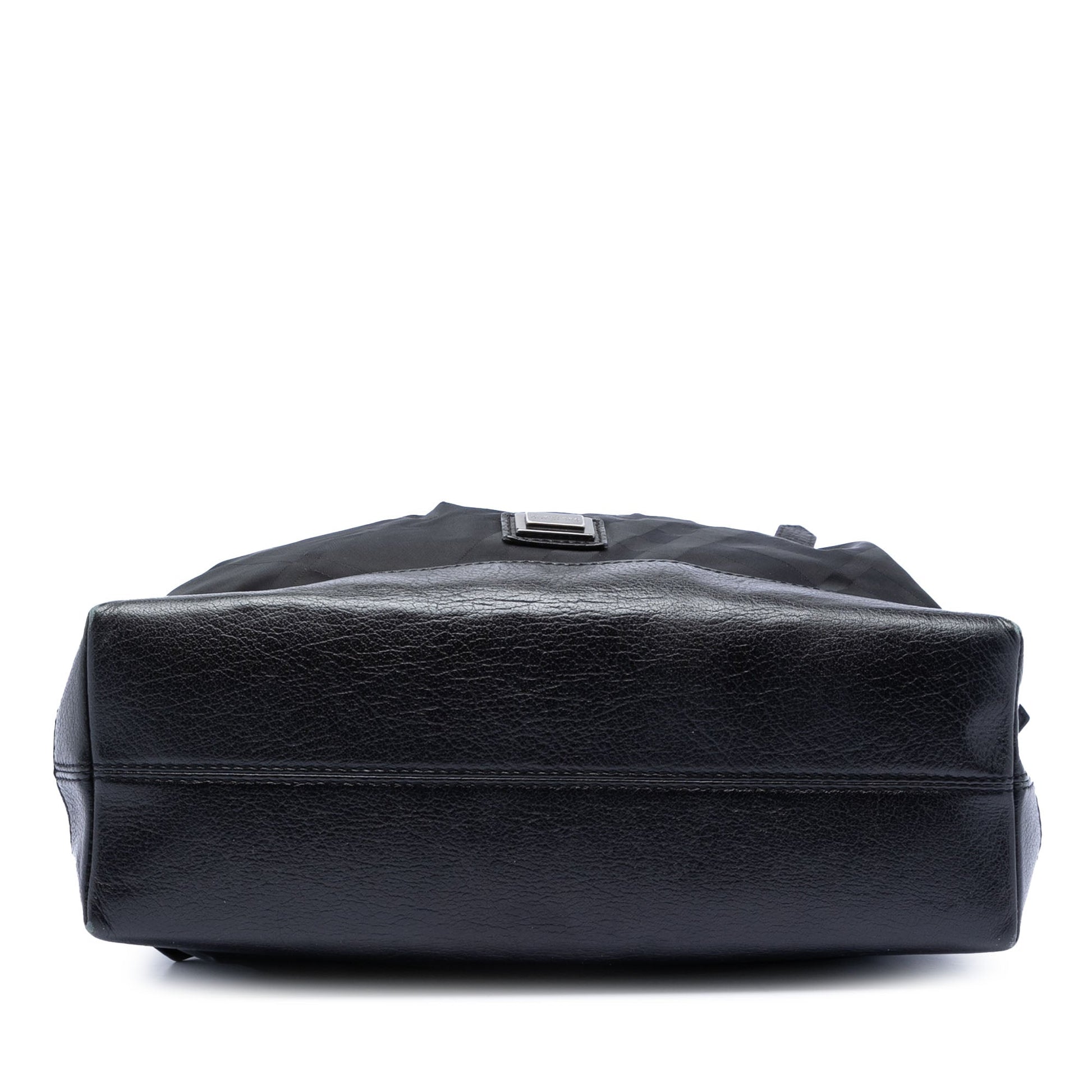 Burberry Tonal Check Nylon Shoulder Bag