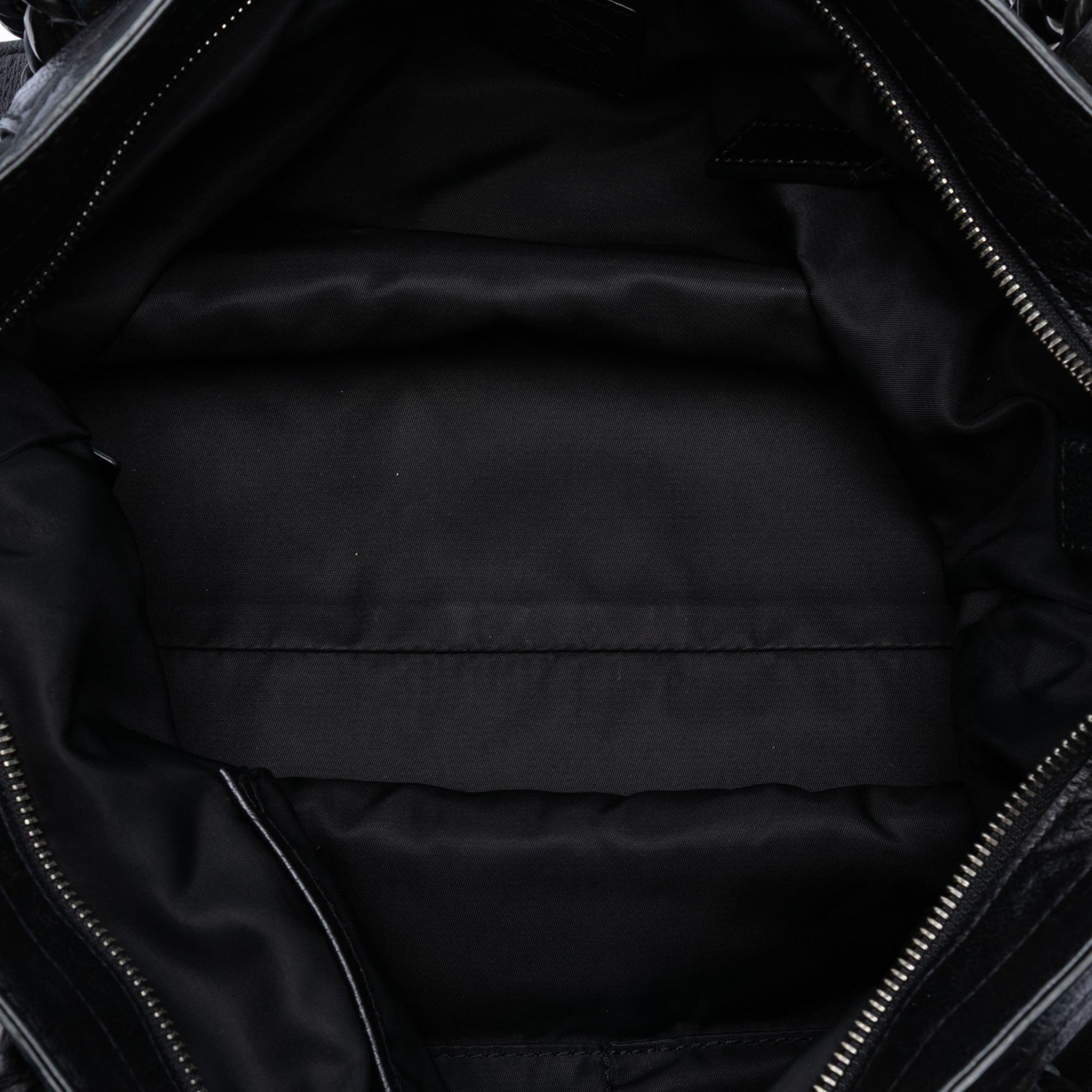 Burberry Tonal Check Nylon Shoulder Bag