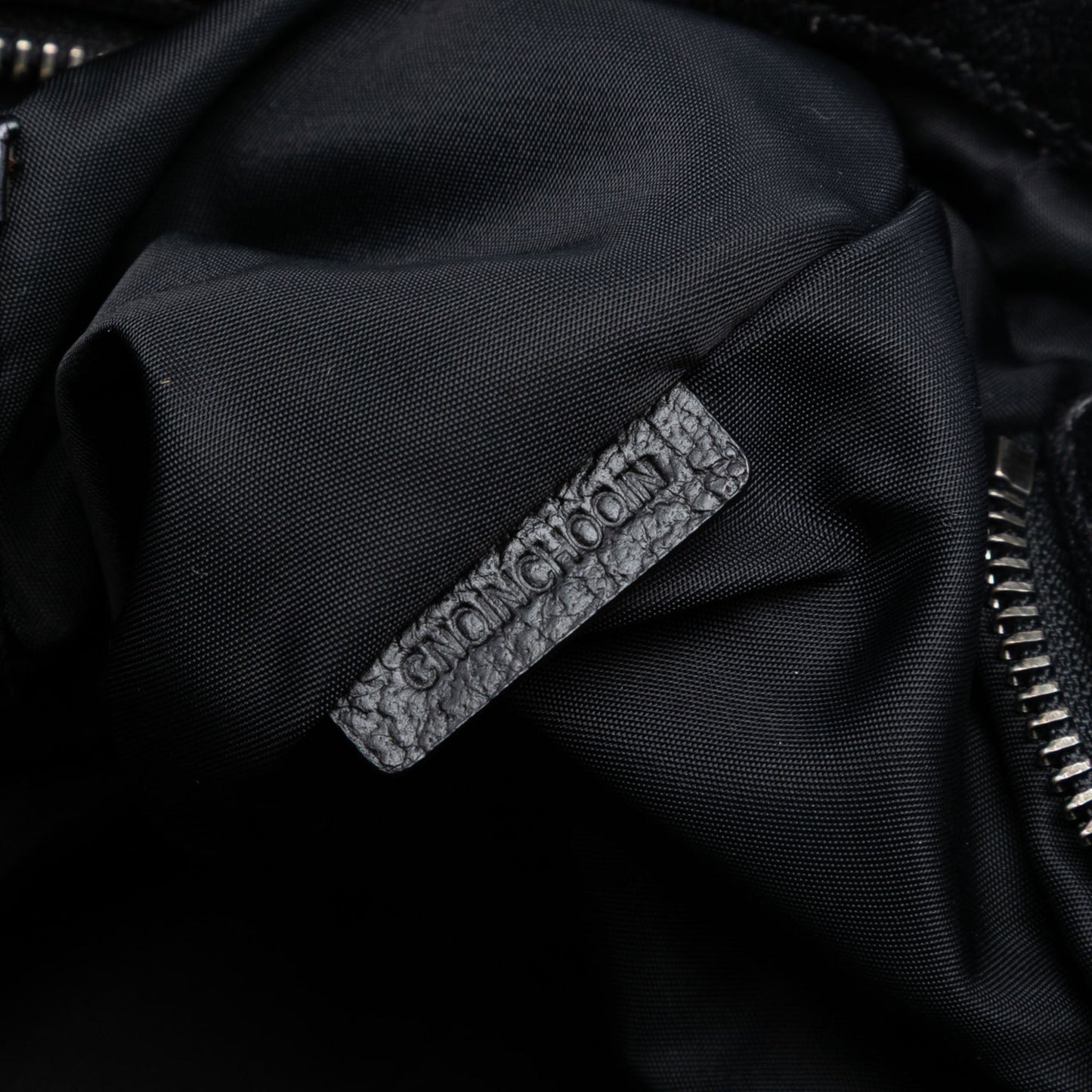 Burberry Tonal Check Nylon Shoulder Bag