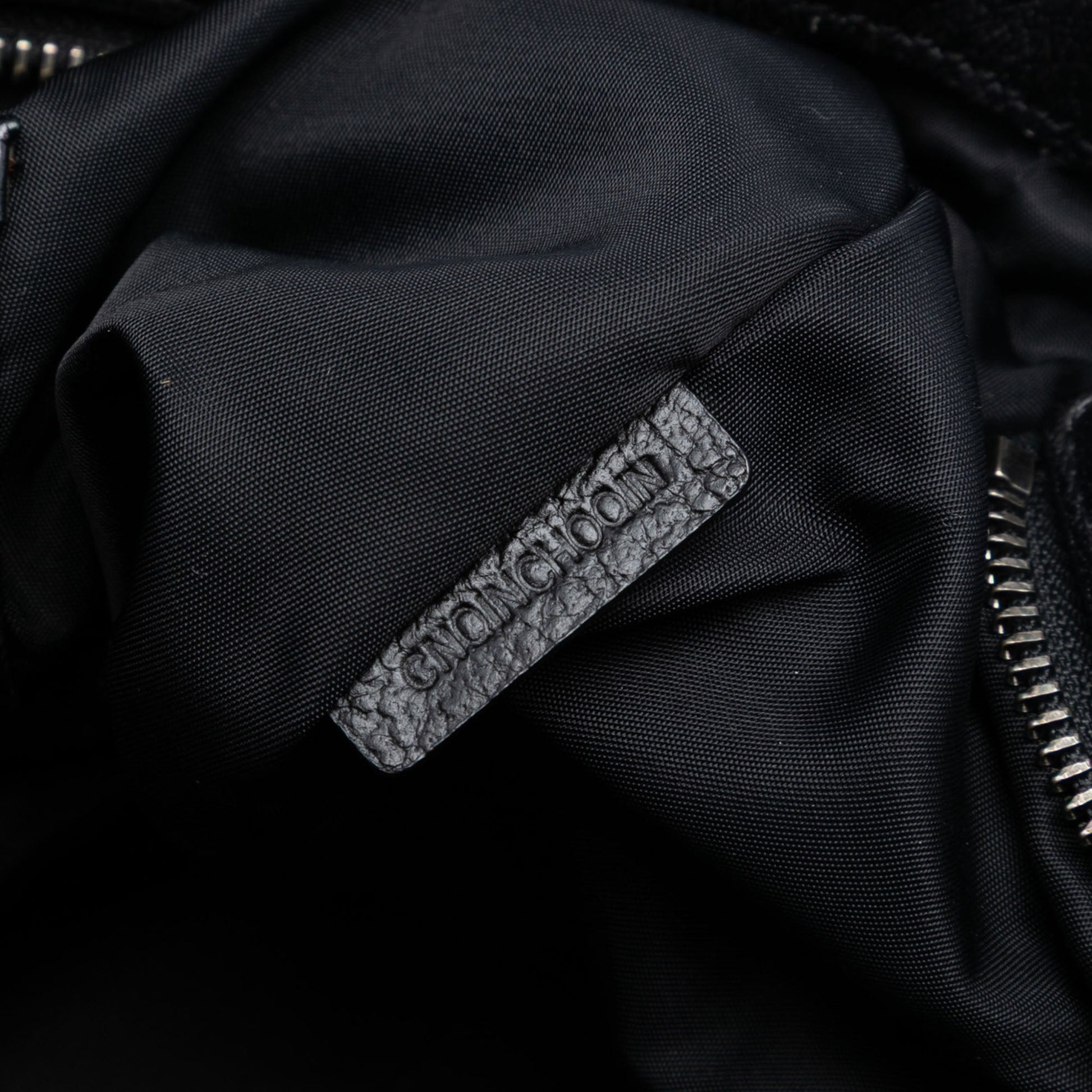 Burberry Tonal Check Nylon Shoulder Bag