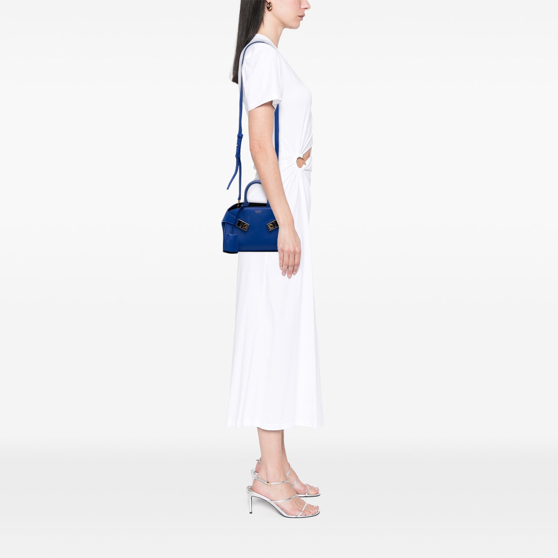 Ferragamo Calfskin Hug Handbag XS