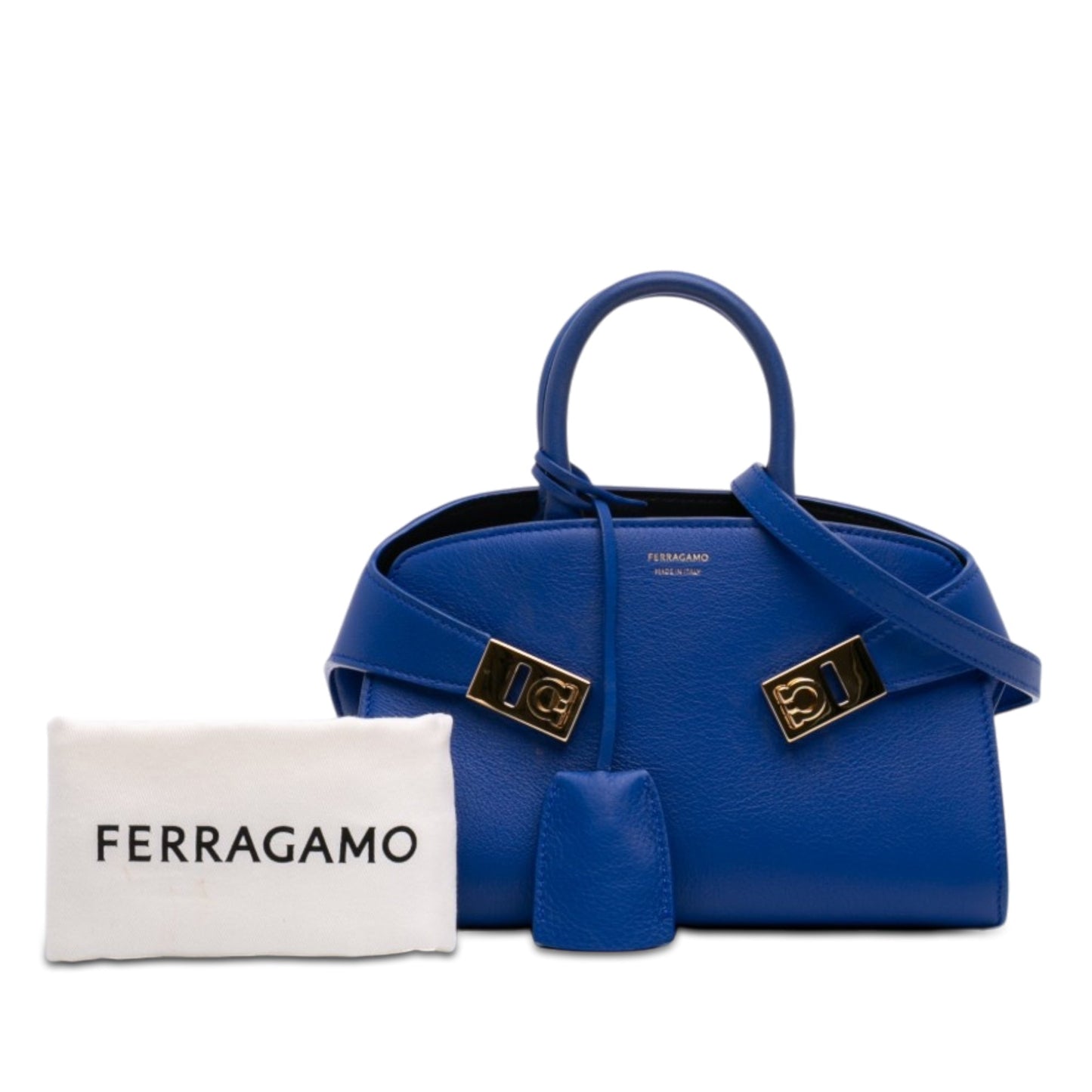Ferragamo Calfskin Hug Handbag XS
