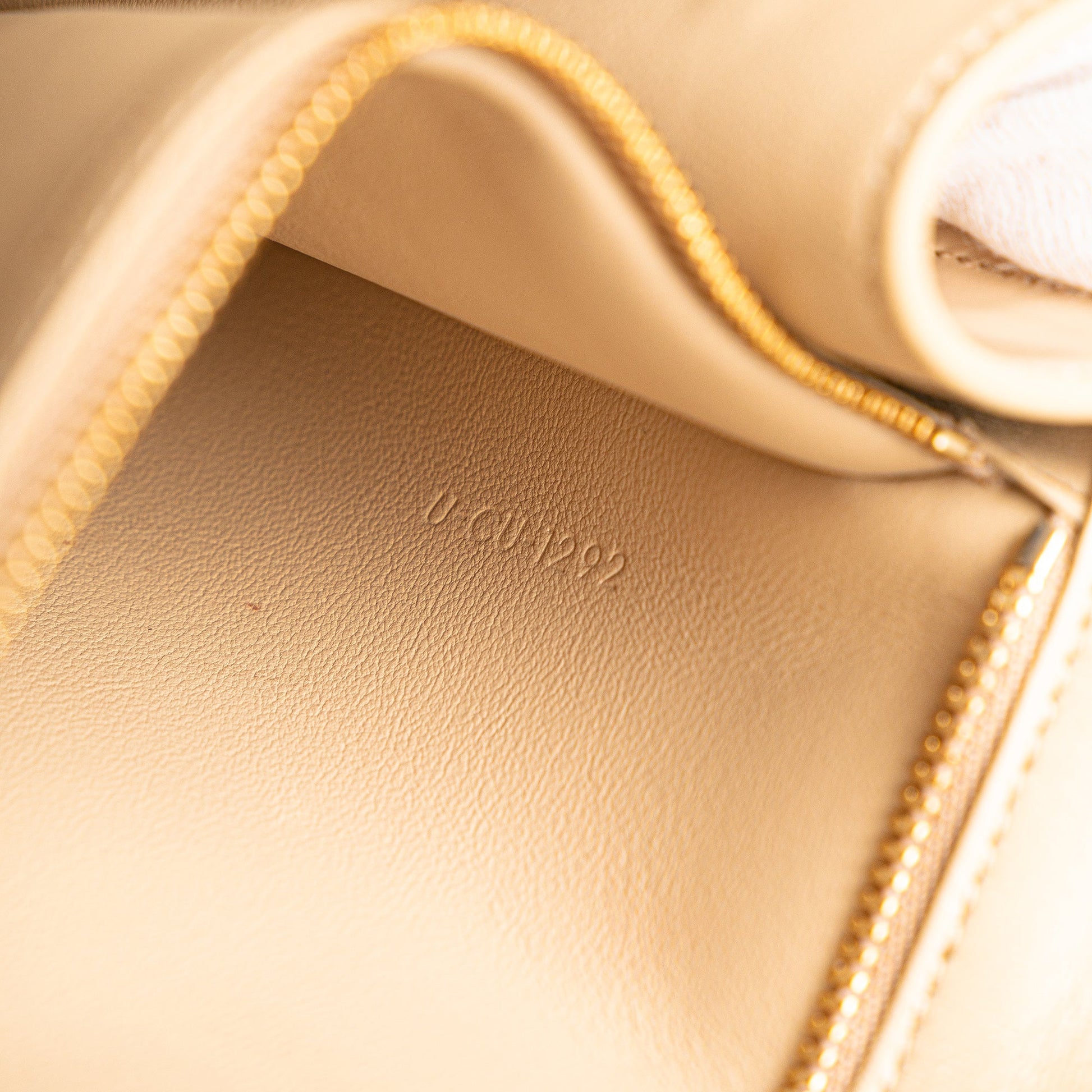 Celine Teen Shiny Calfskin Triomphe Besace Clea Chain Crossbody