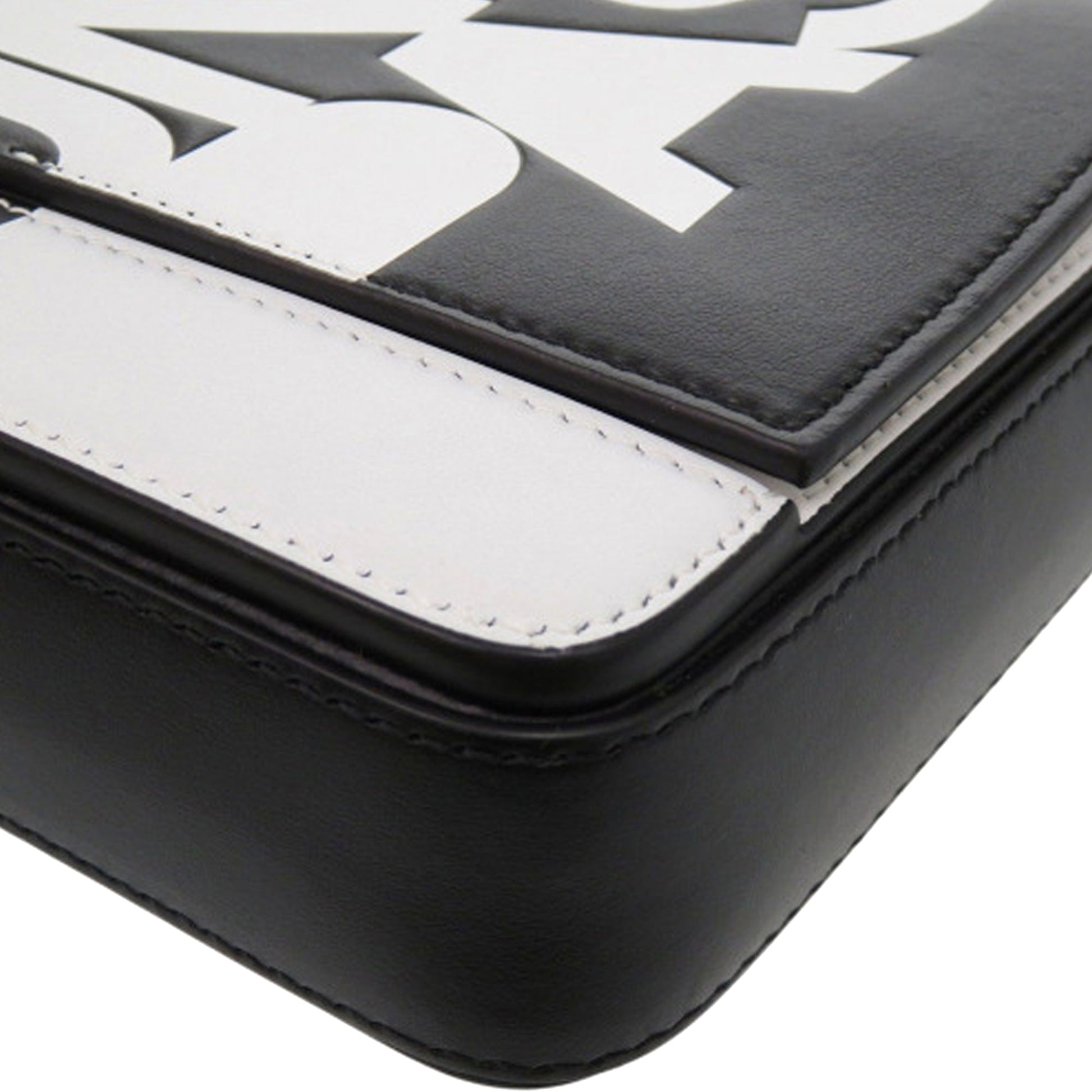 Burberry Bicolor Printed Leather Universal Passport Crossbody