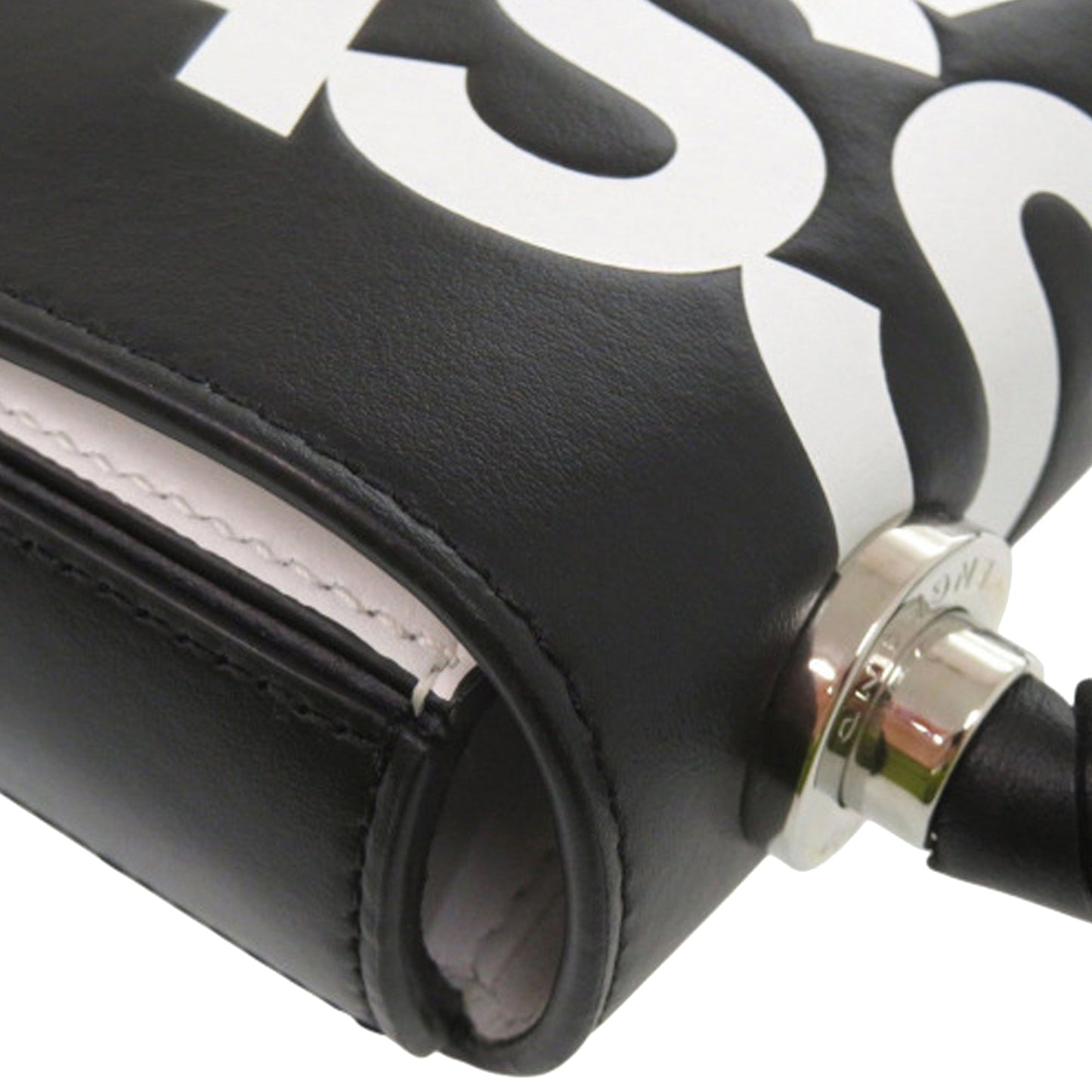 Burberry Bicolor Printed Leather Universal Passport Crossbody