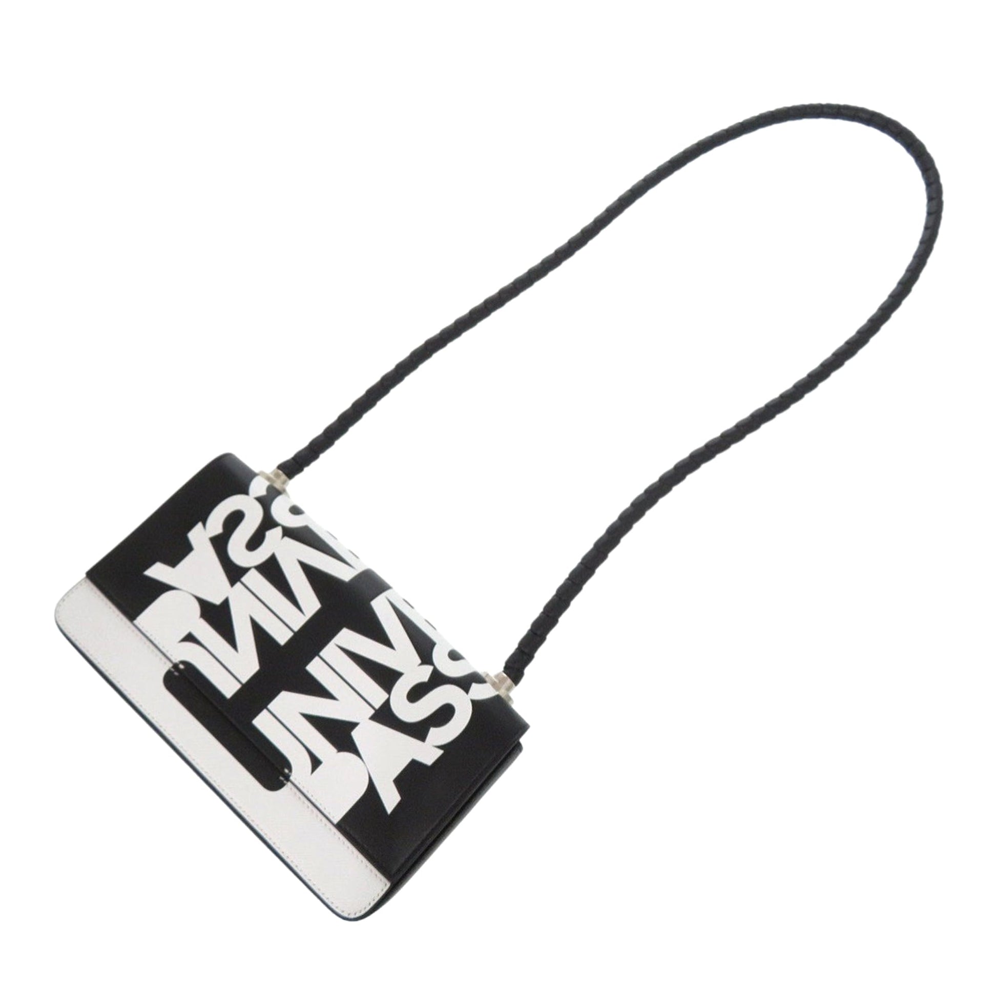 Burberry Bicolor Printed Leather Universal Passport Crossbody