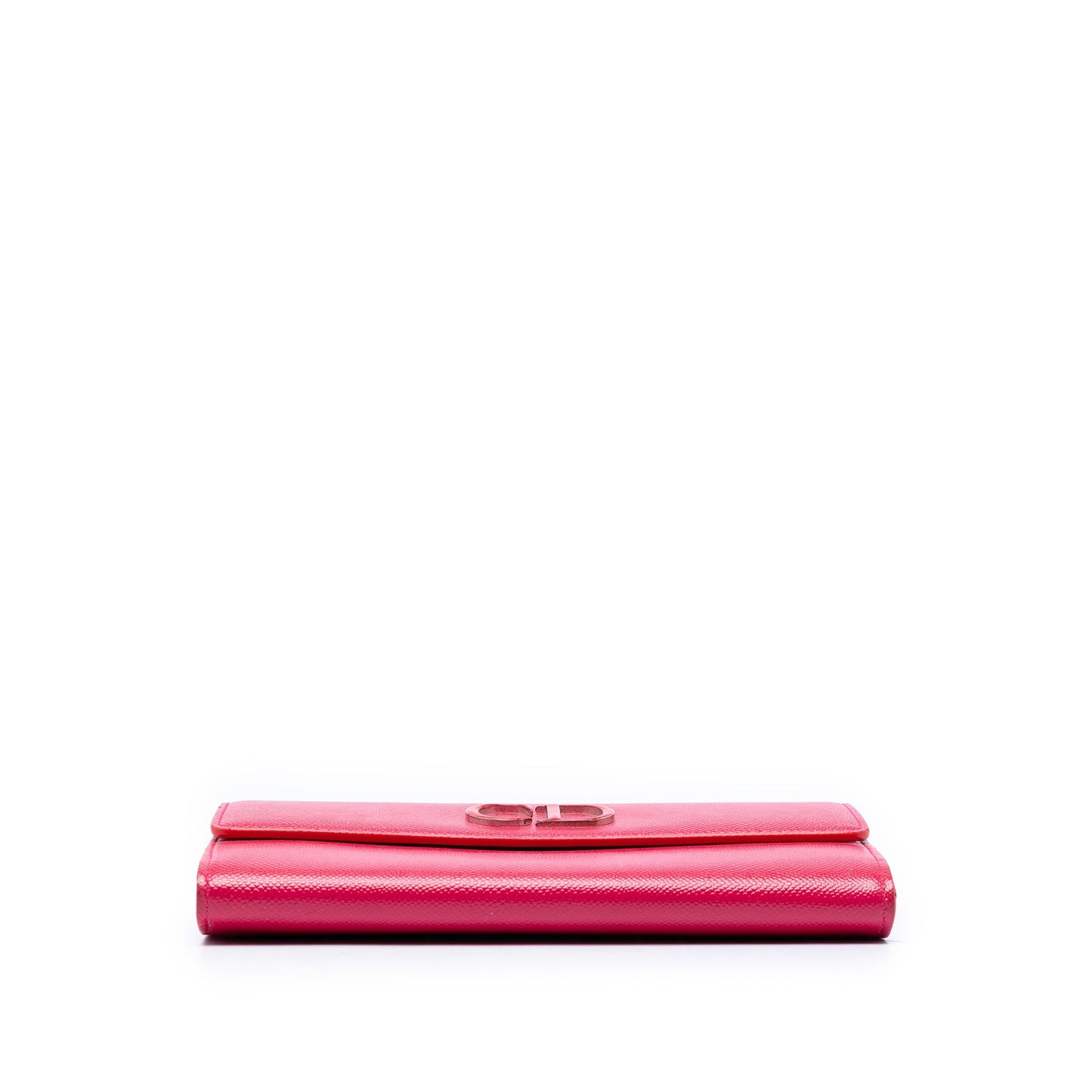 Dior Grained Patent Mania Rendez Vouz Wallet on Chain
