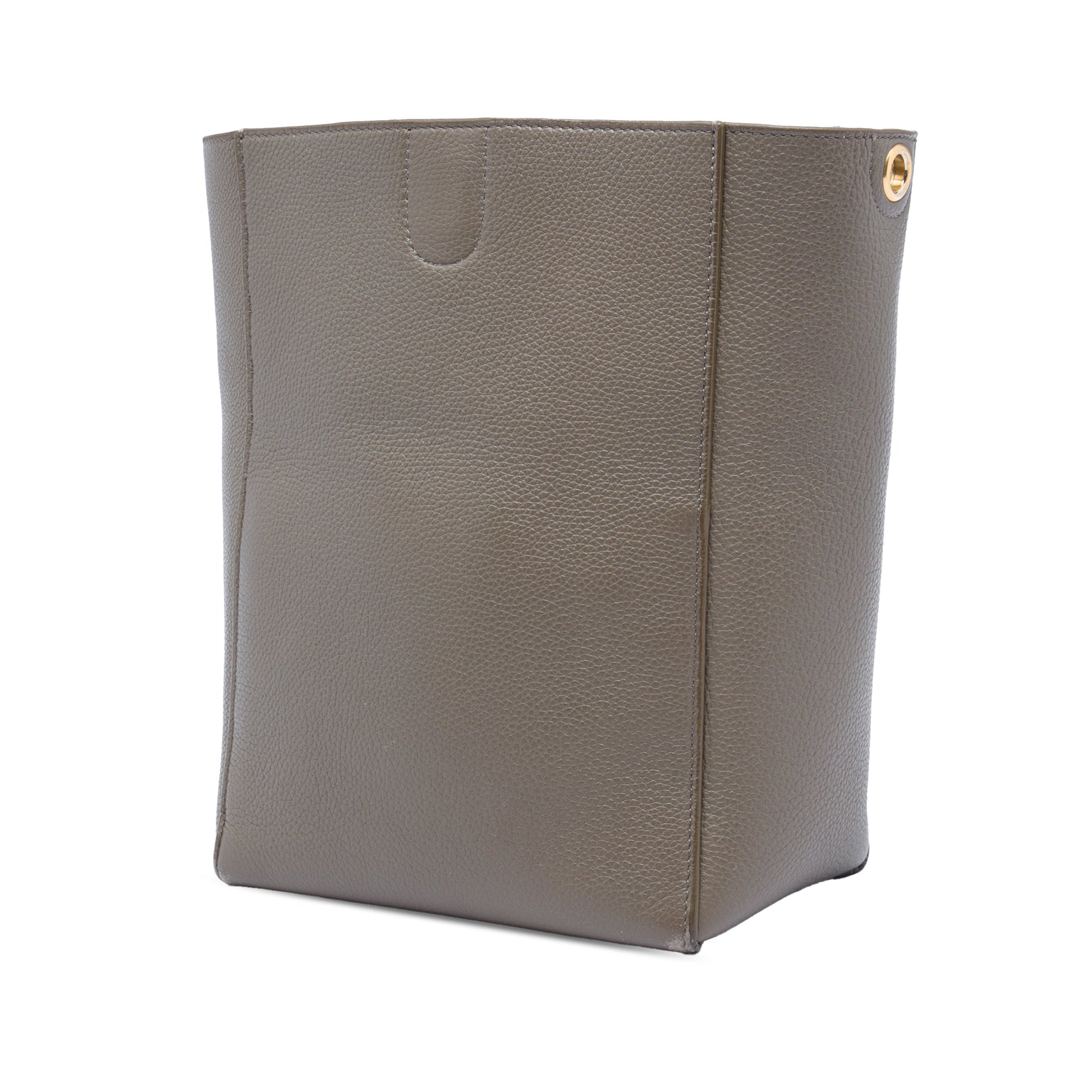 Celine Small Soft Grained Calfskin Seau Sangle Bucket Bag
