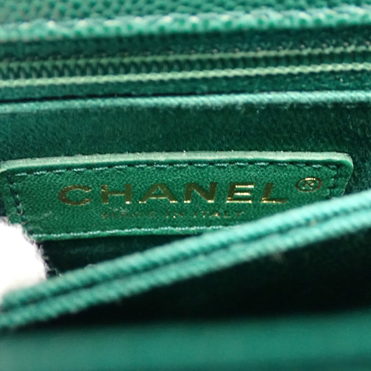 Chanel Mini Quilted Caviar Coco Top Handle Bag
