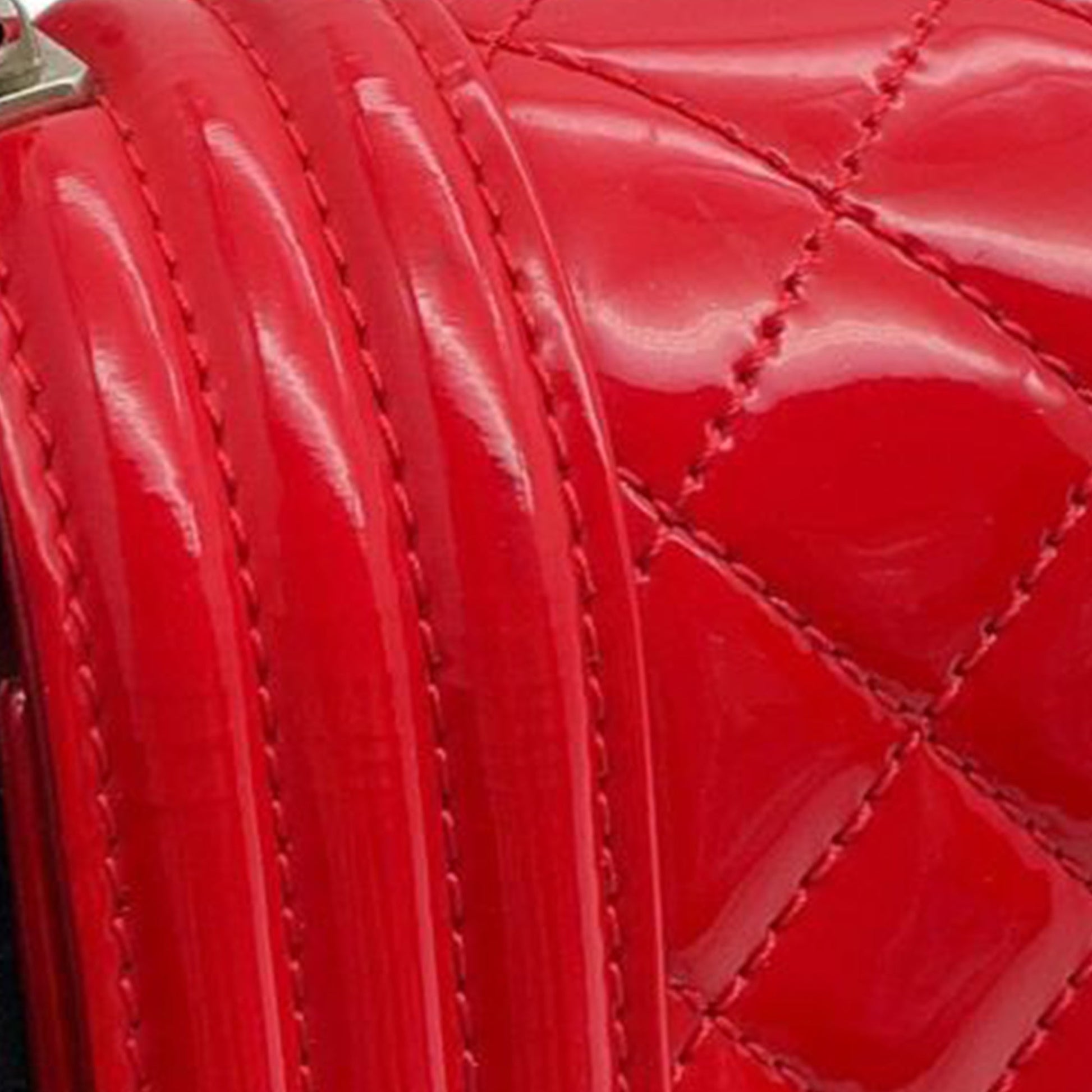 Chanel Medium Quilted Patent Acrylic Boy Flap