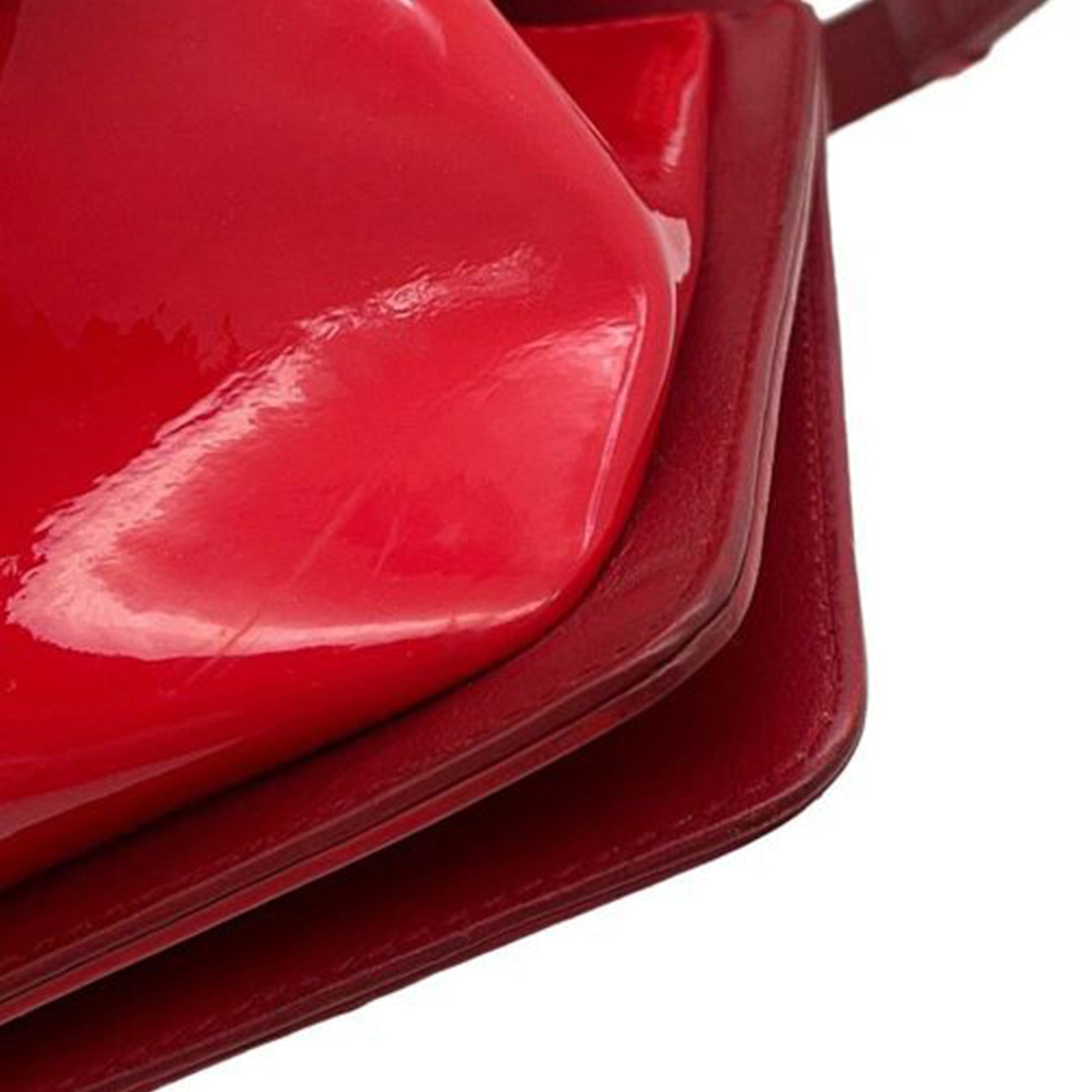 Chanel Medium Quilted Patent Acrylic Boy Flap