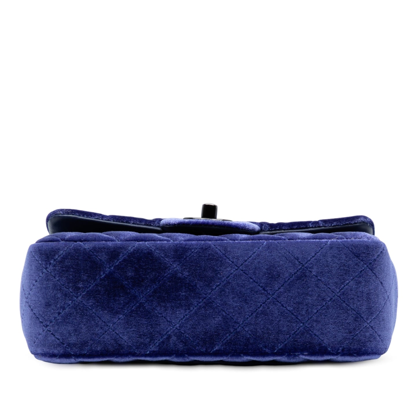 Chanel Mini Rectangular Classic Velvet Single Flap