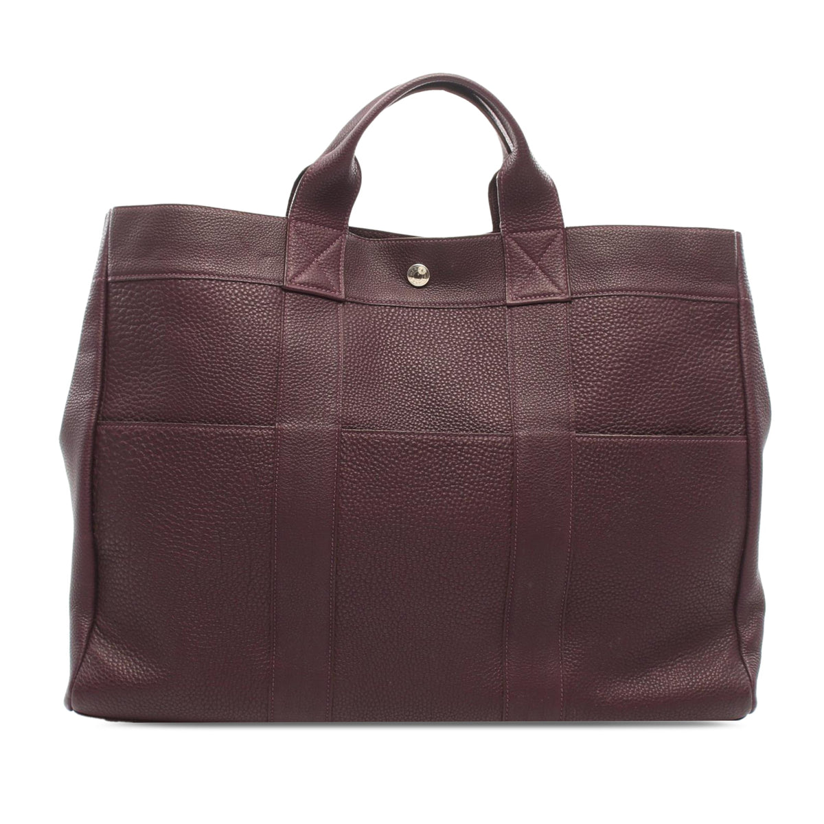 Hermès Togo Fourre Tout MM — Purple