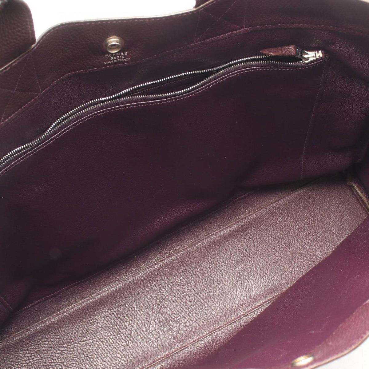 Hermès Togo Fourre Tout MM — Purple