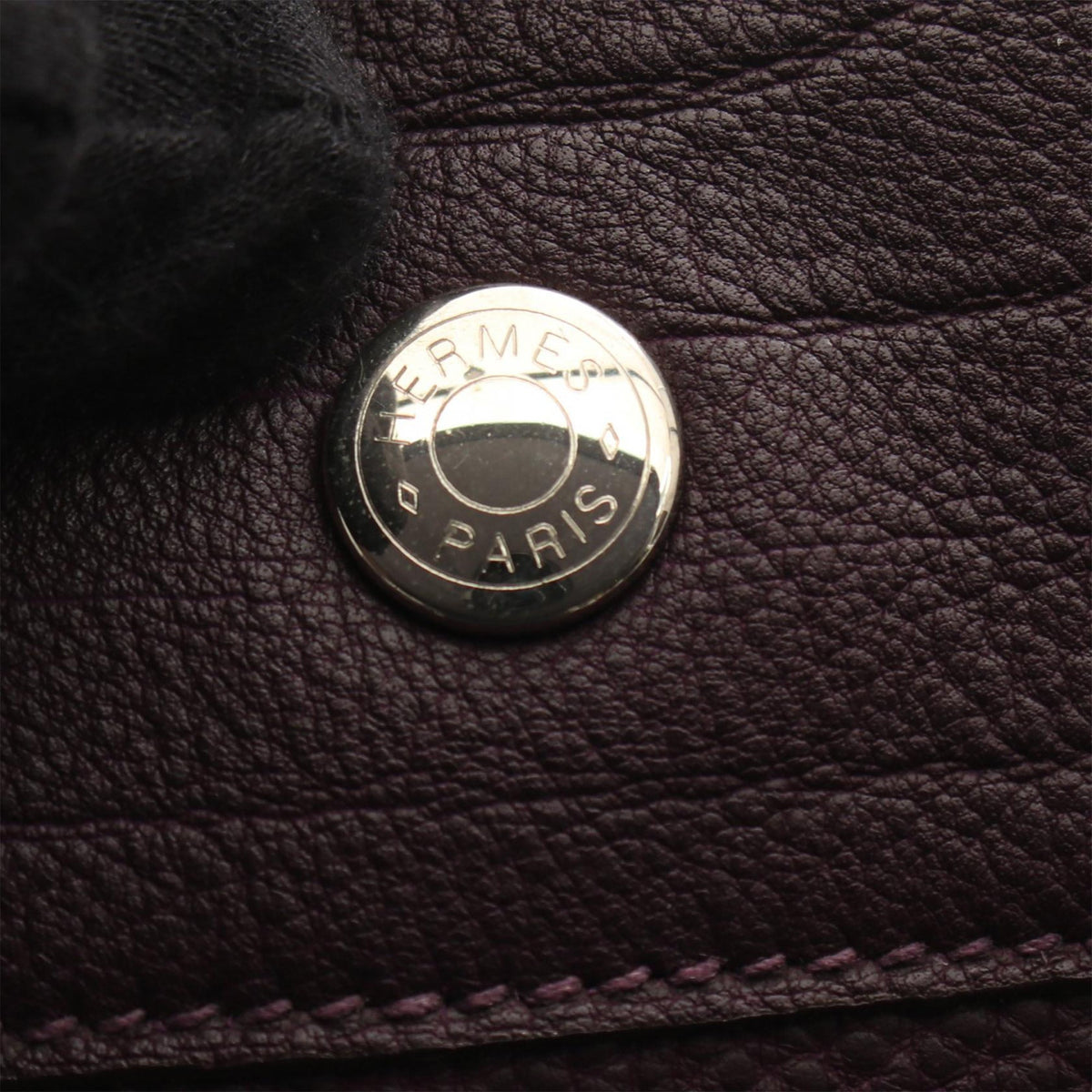 Hermès Togo Fourre Tout MM — Purple