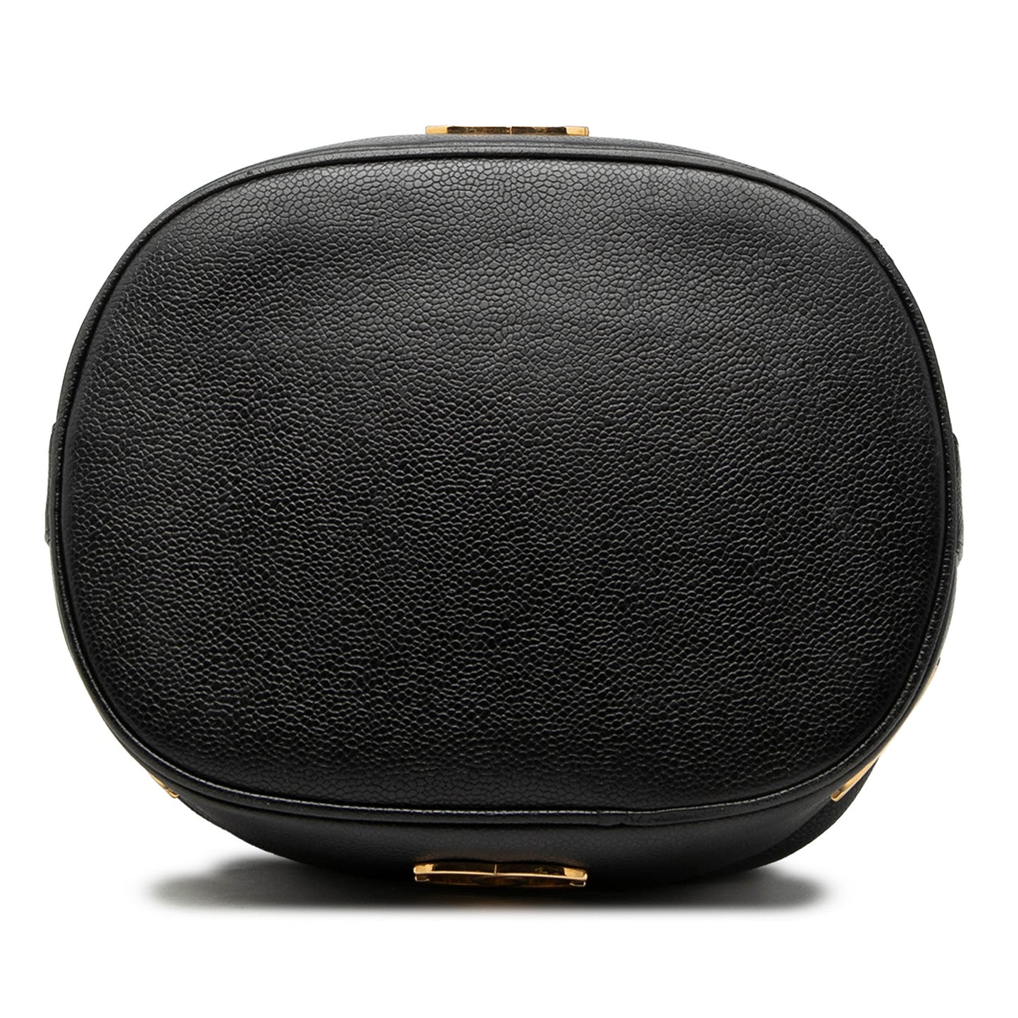 Chanel Caviar Triple CC Drawstring Bucket Bag