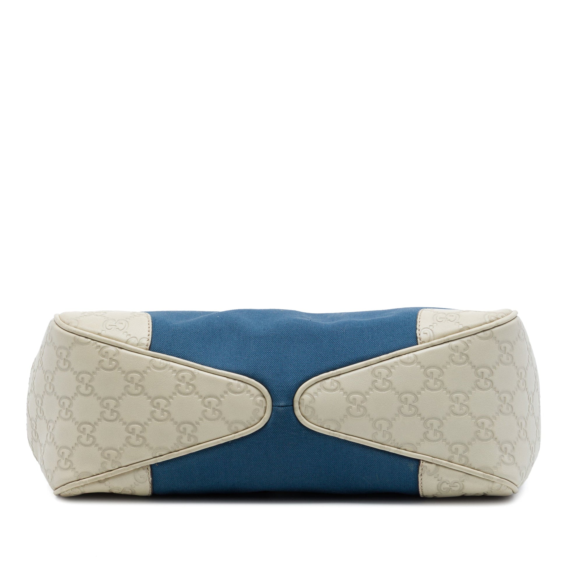 Gucci Guccissima Trimmed Canvas Colbert Shoulder Bag