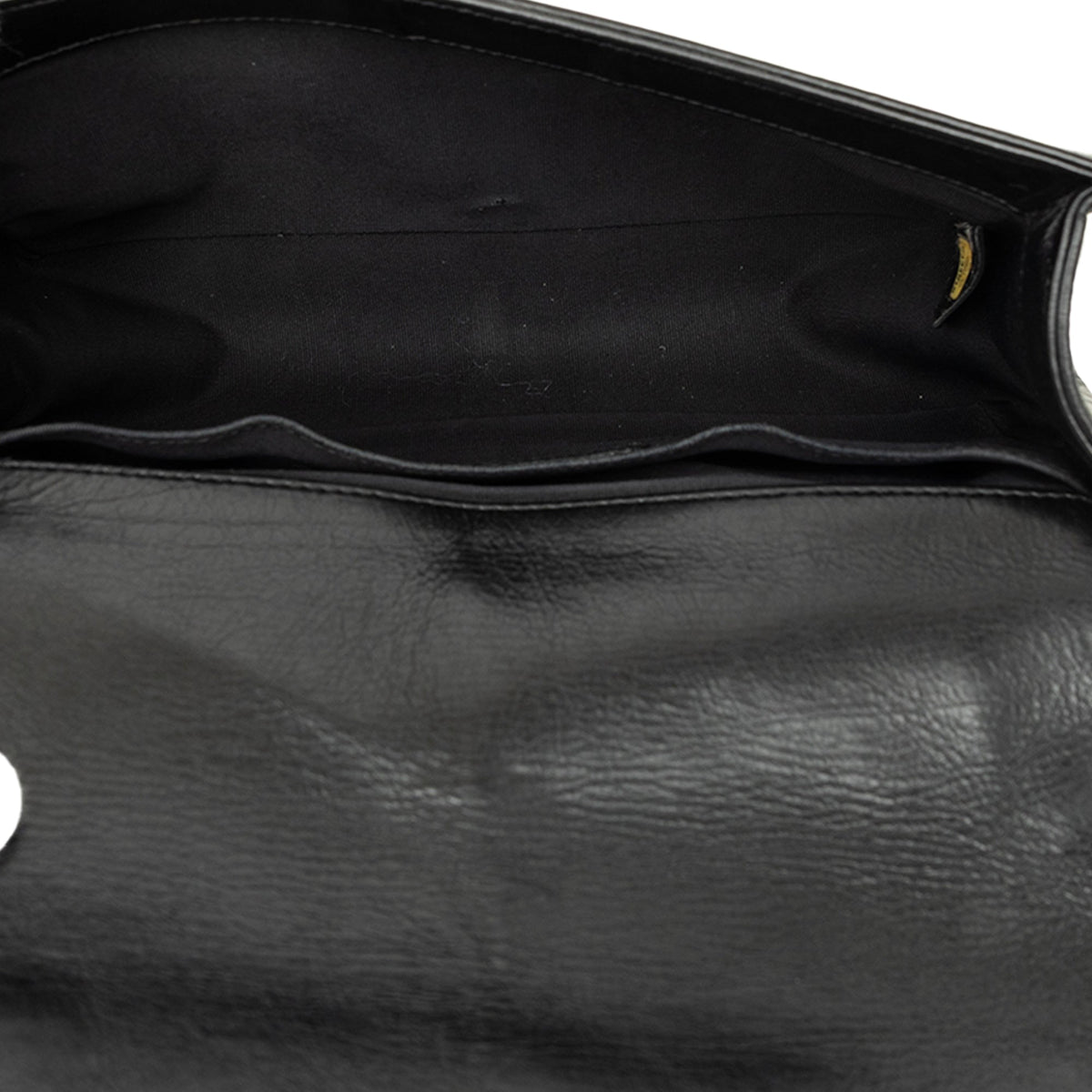 Chanel Old Medium Quilted Lambskin Double Stitch Boy Flap