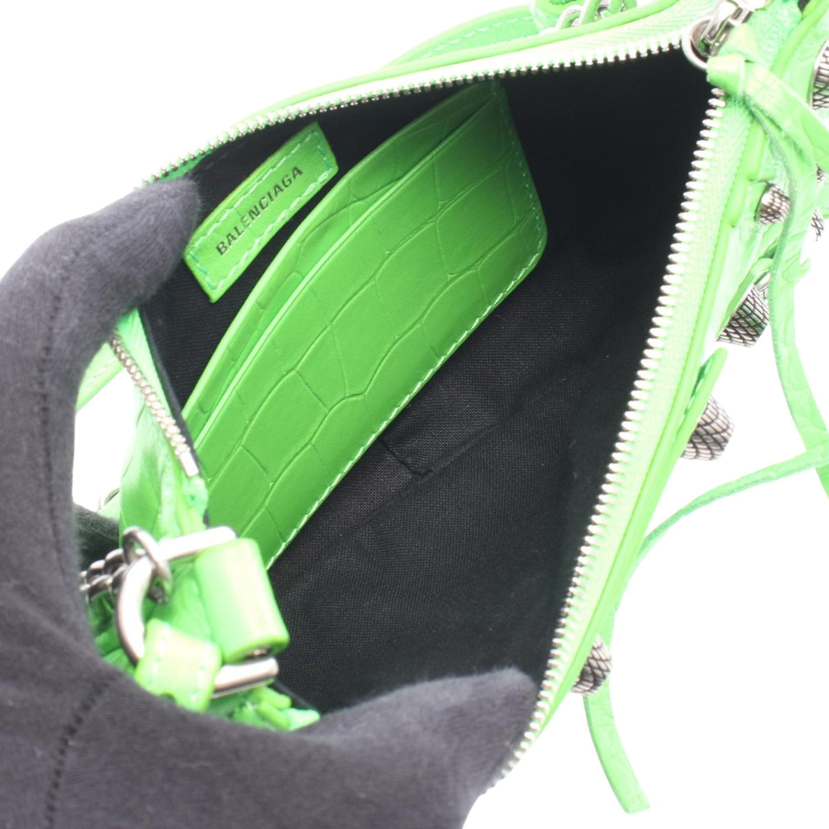 Balenciaga Mini Lambskin Motocross Le Cagole