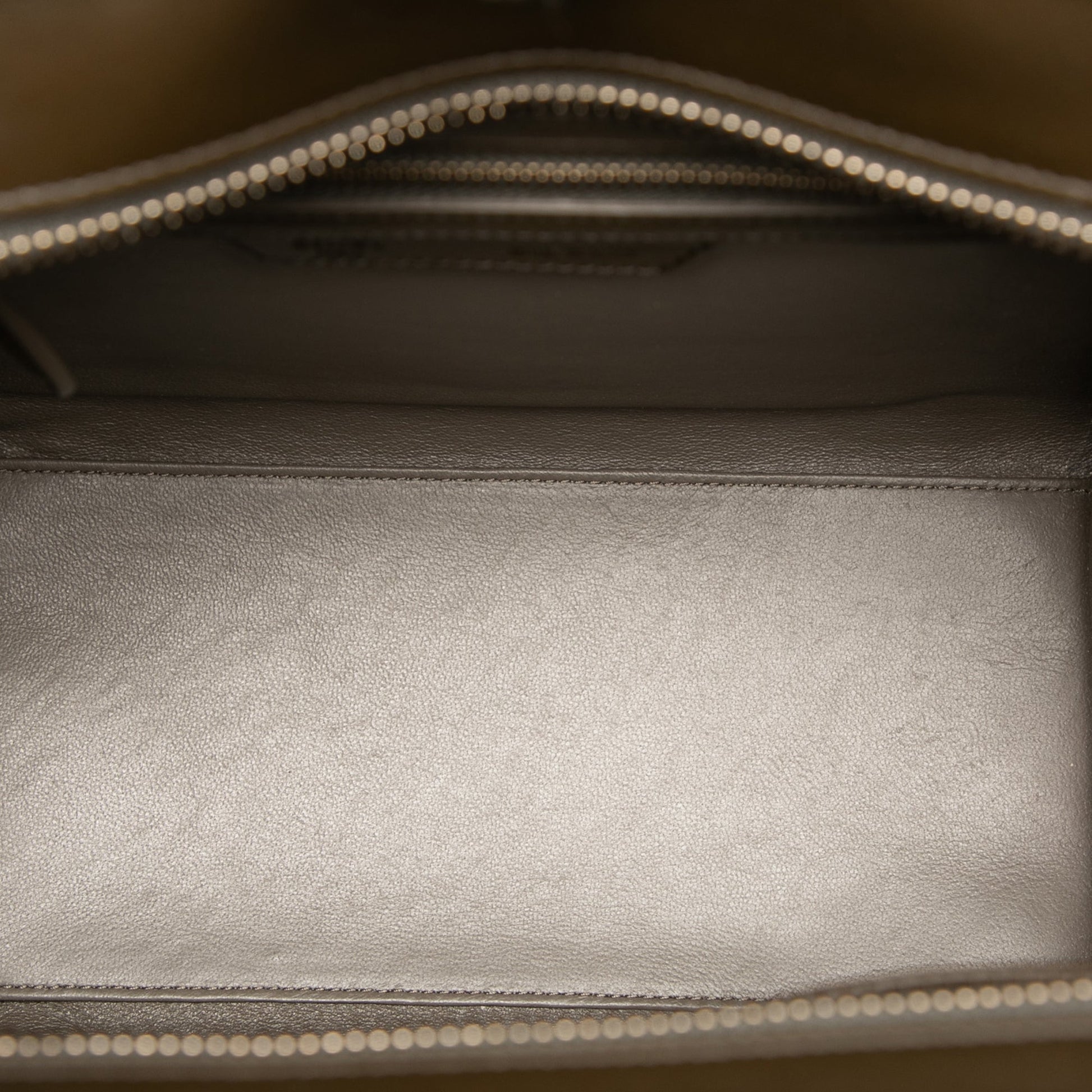 Celine Micro Tricolor Leather Luggage Tote