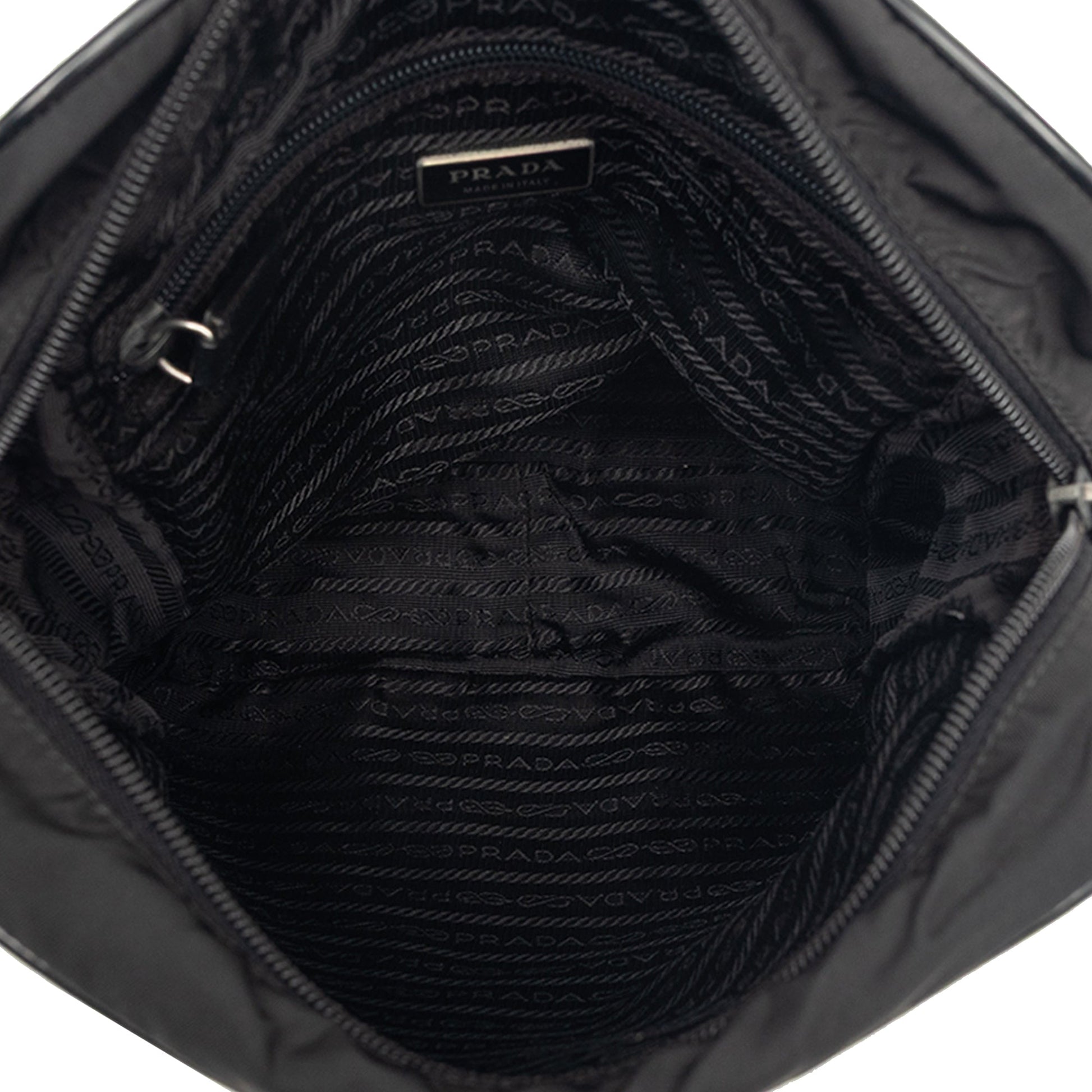 Prada Tessuto Zip Top Crossbody