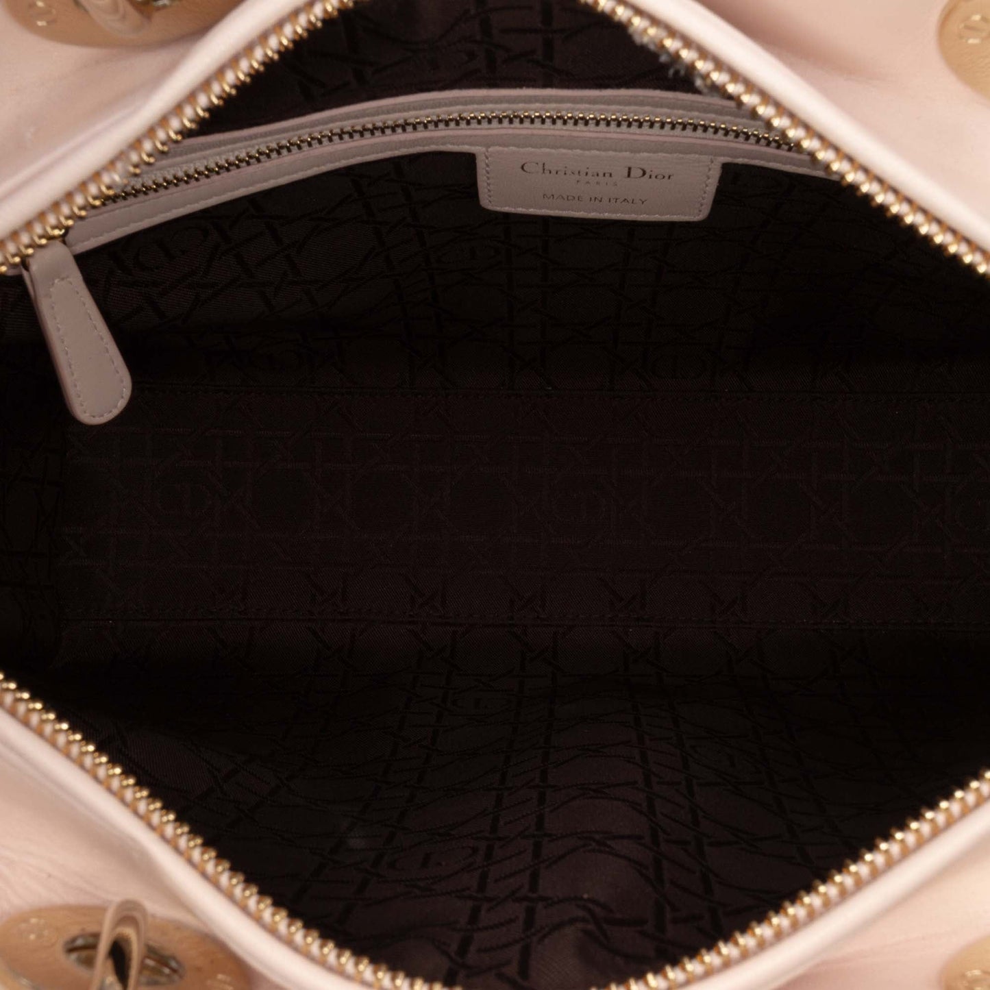 Dior Large Lambskin Cannage Lady Dior