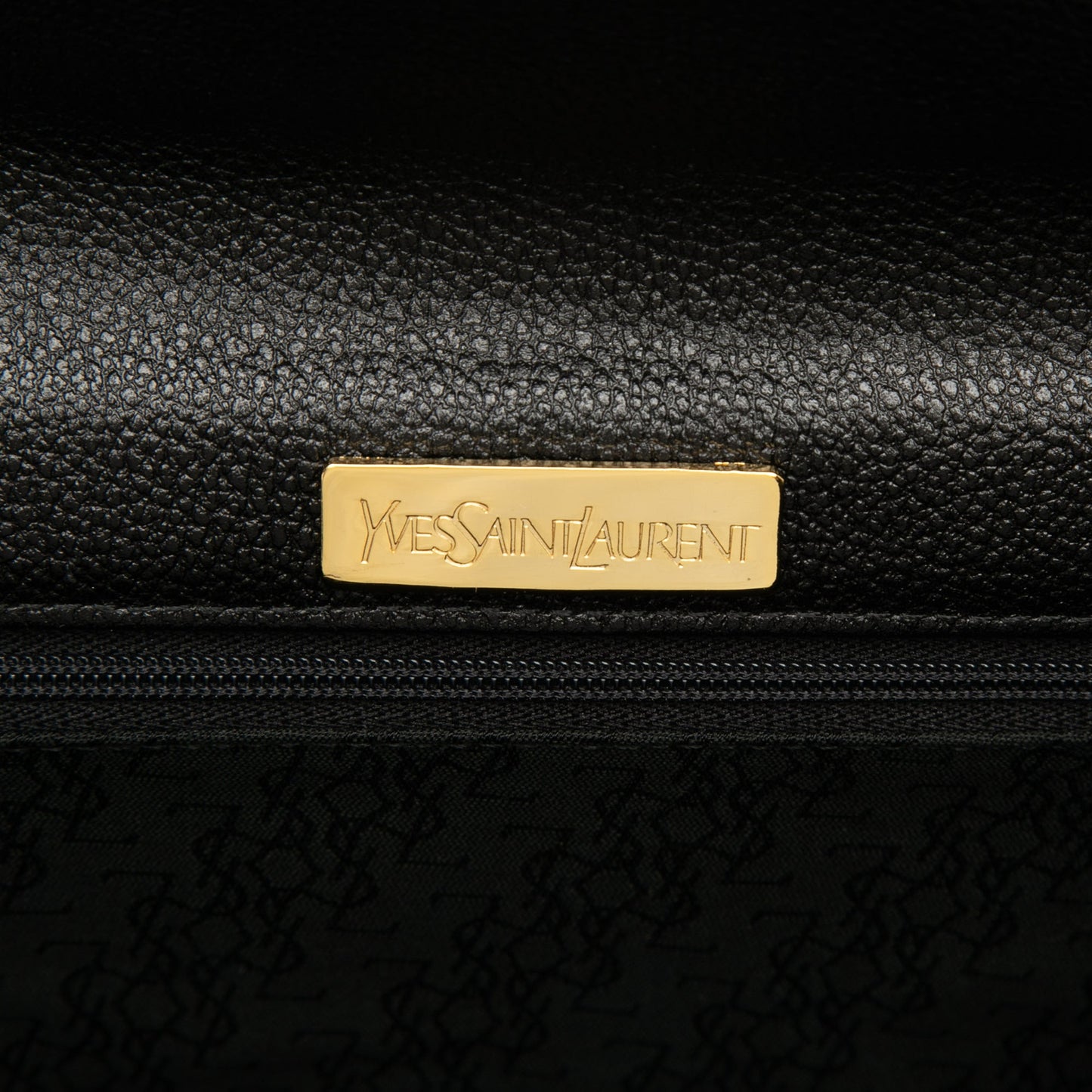 Saint Laurent Grained Calfskin Clutch