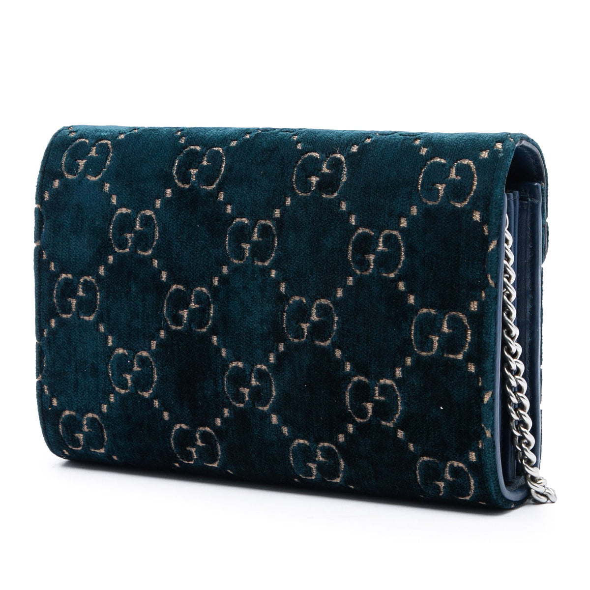 Gucci GG Velvet Dionysus Wallet on Chain
