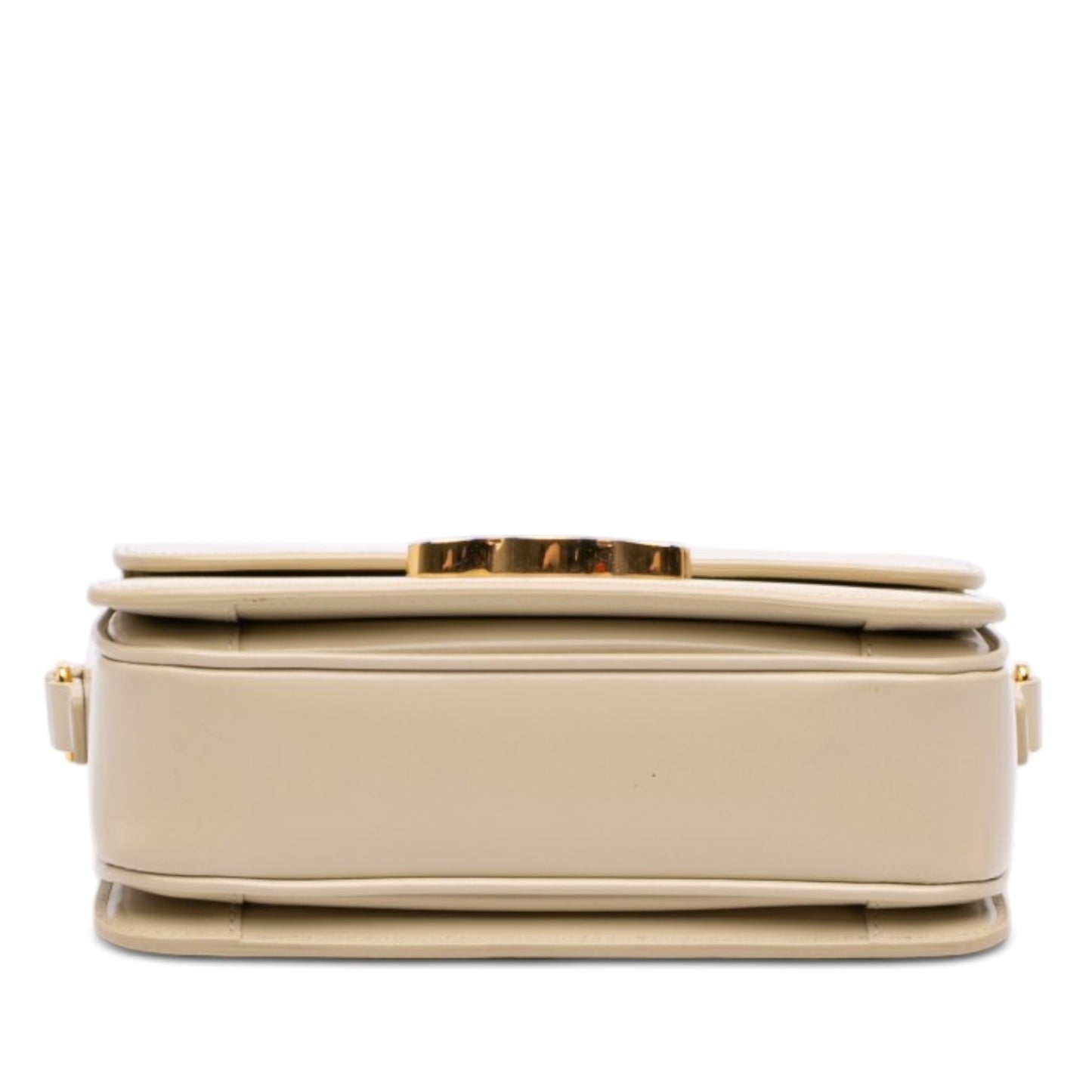 Celine Teen Shiny Calfskin Triomphe Crossbody