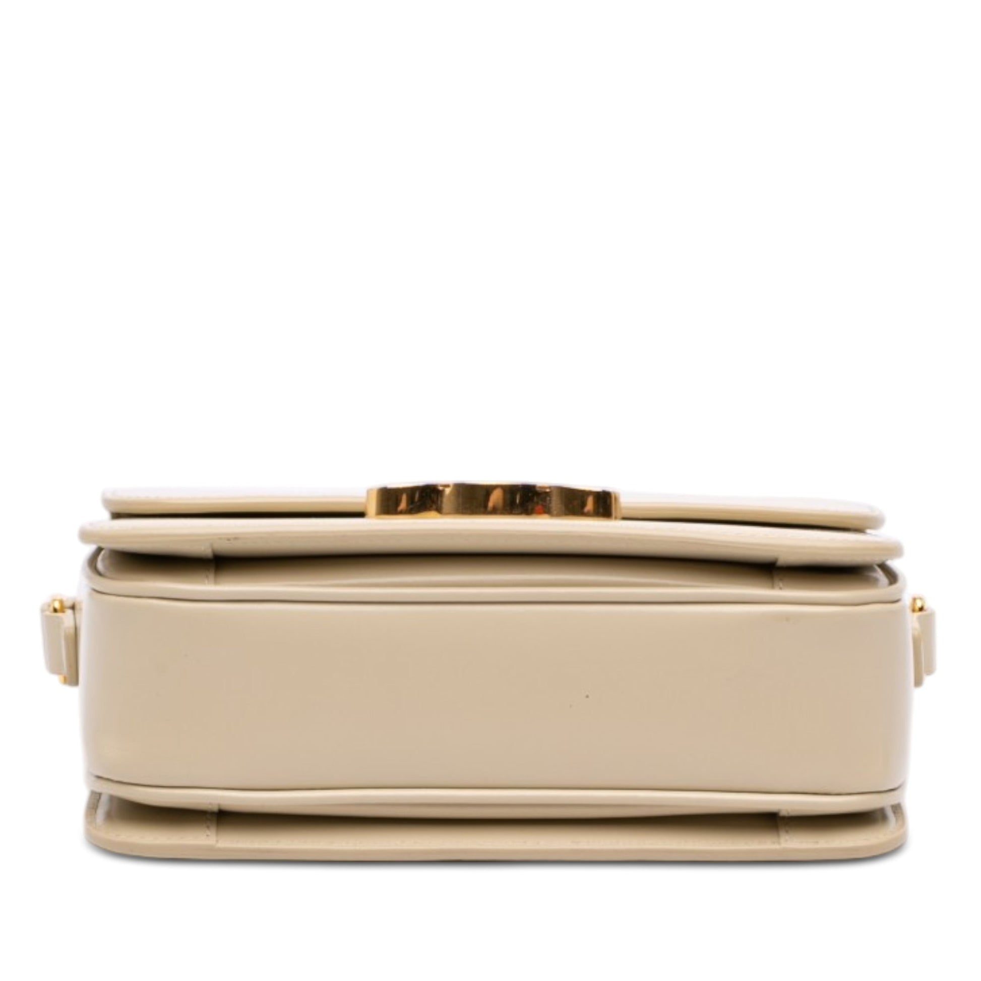 Celine Teen Shiny Calfskin Triomphe Crossbody