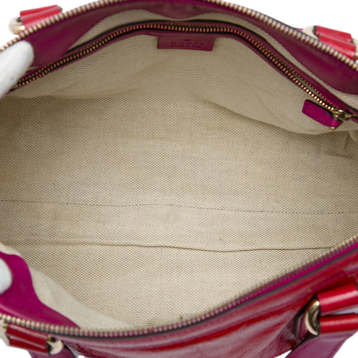 Gucci Small Patent Soho Working Satchel
