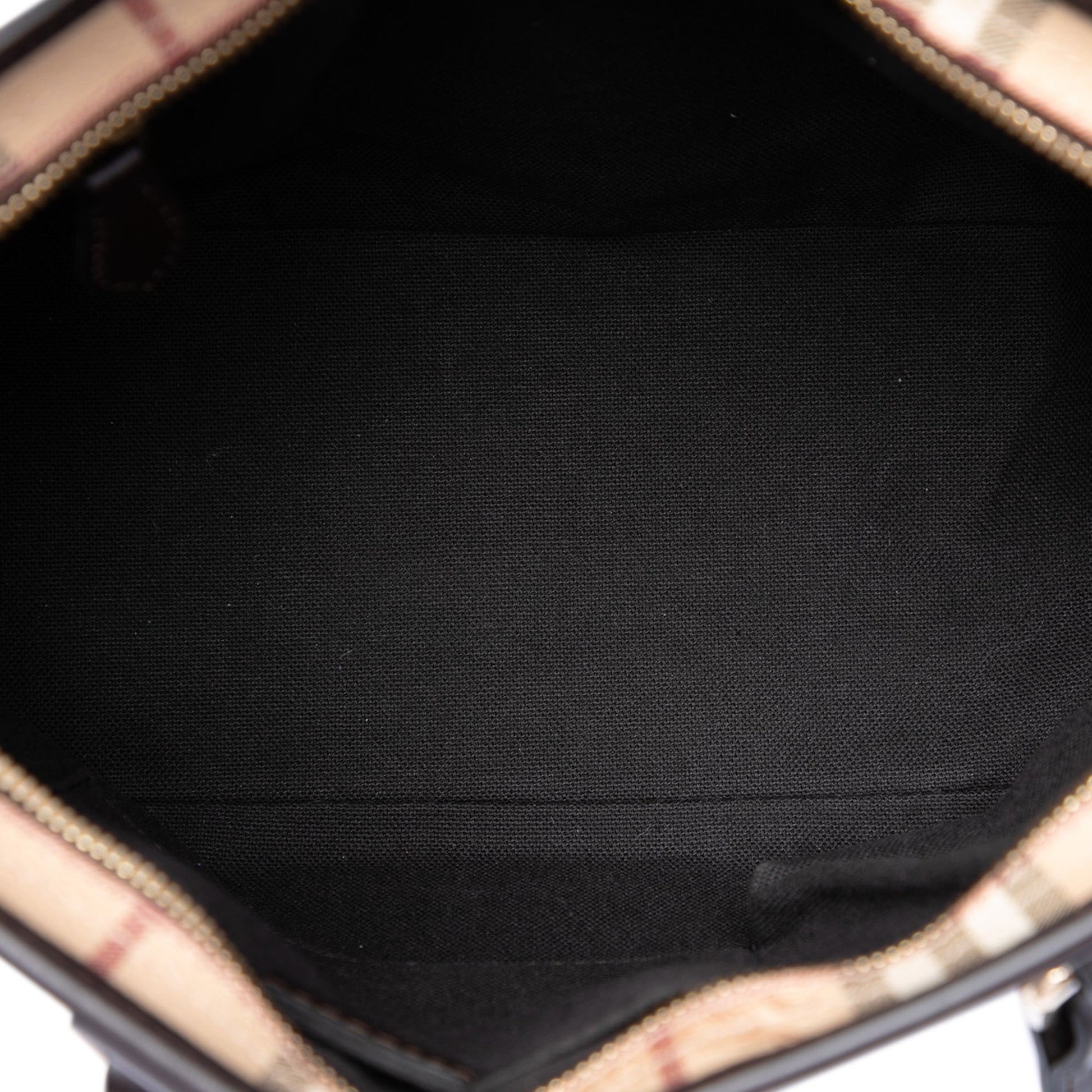 Burberry Haymarket Check Coated Canvas Tote