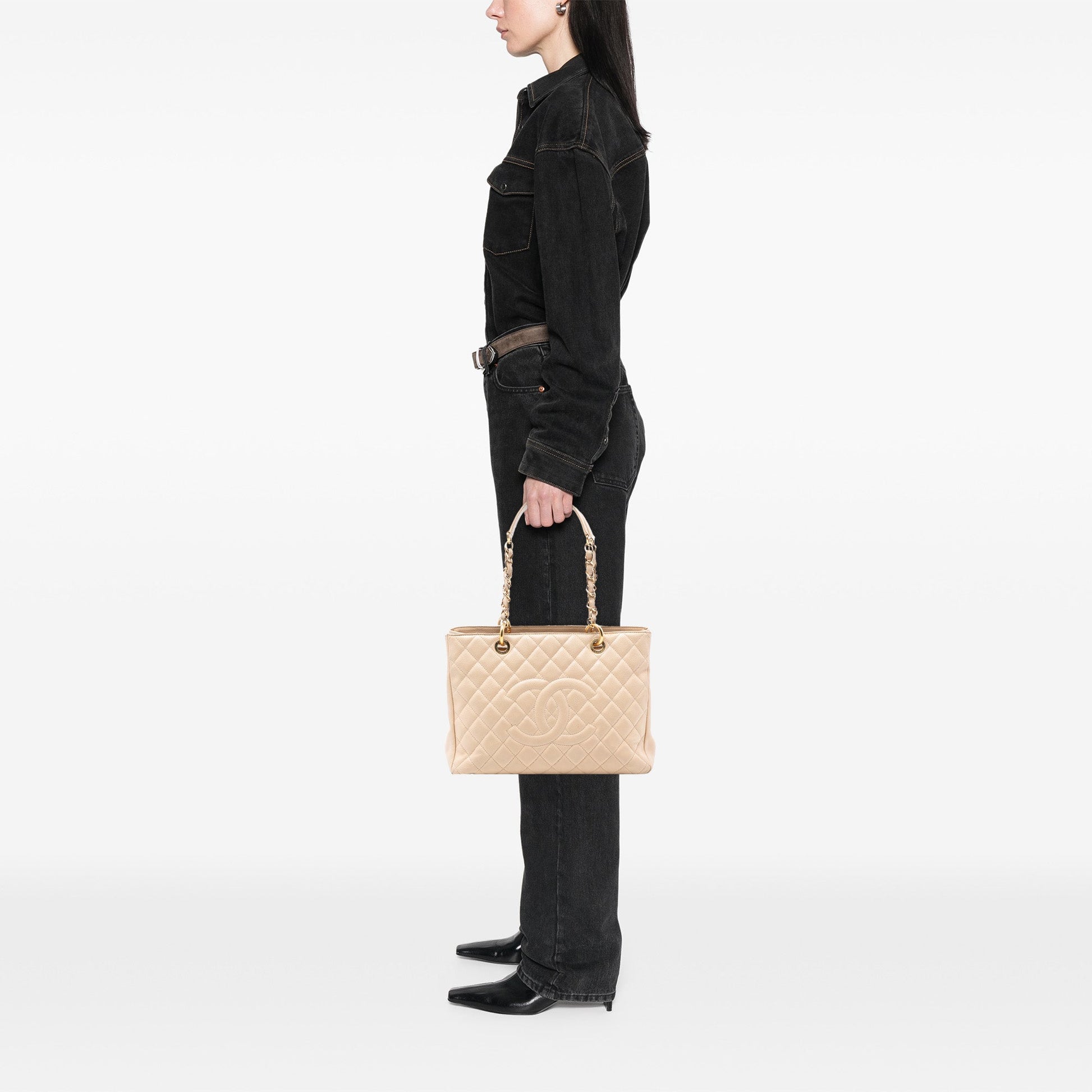 Chanel Caviar Grand Shopping Tote