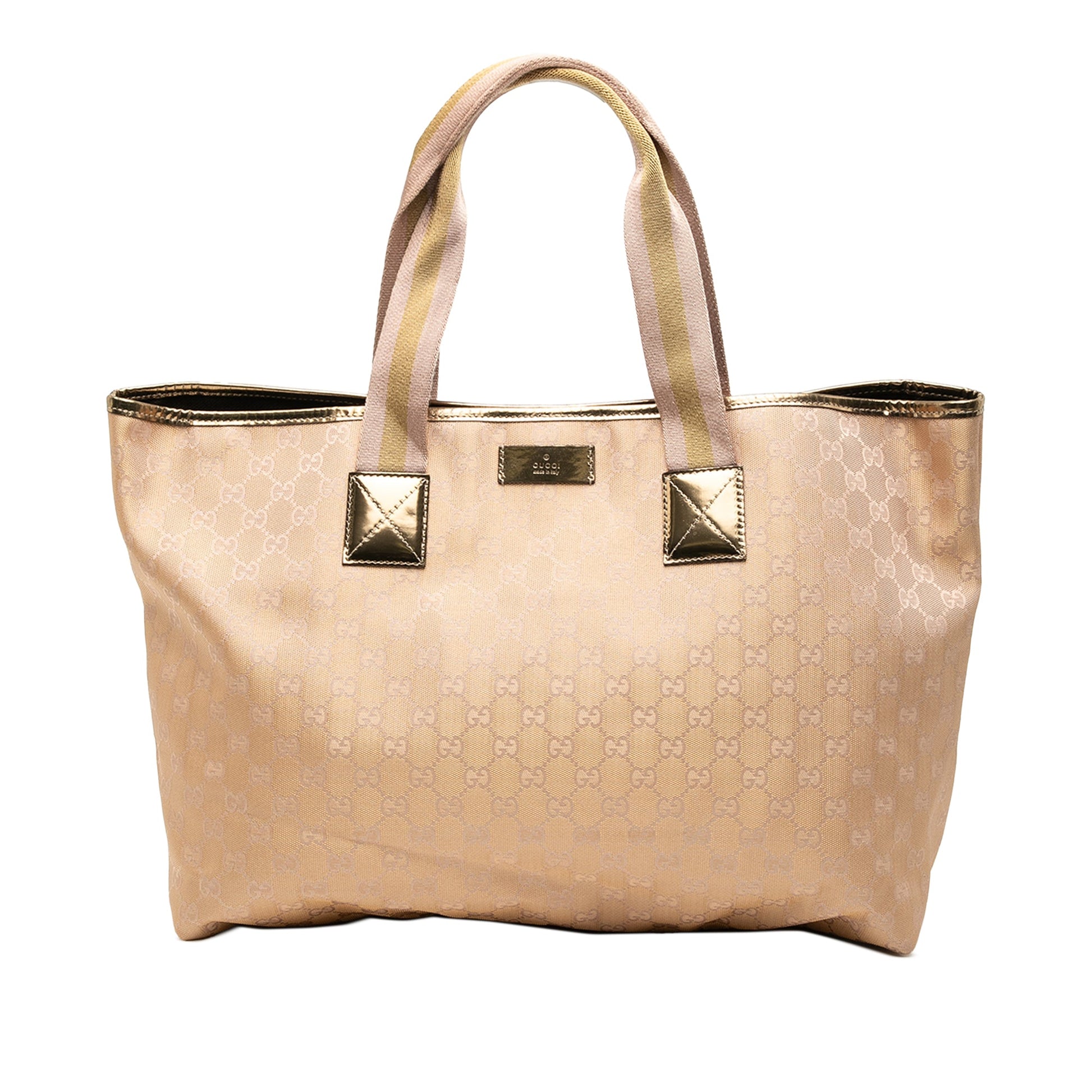 Gucci GG Canvas Web Tote