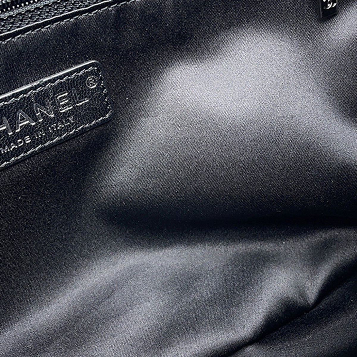 Chanel Quilted Tweed and Nylon Astronaut Essentials Flap — Black