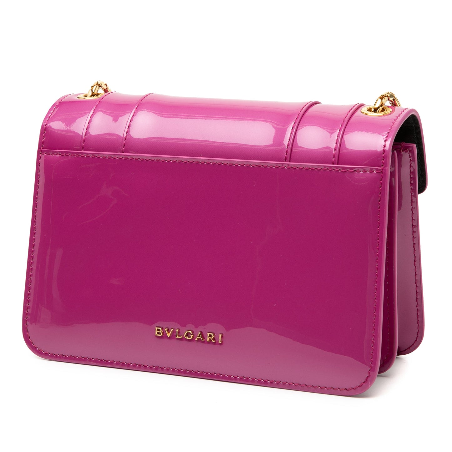 Bvlgari Patent Serpenti Forever Crossbody