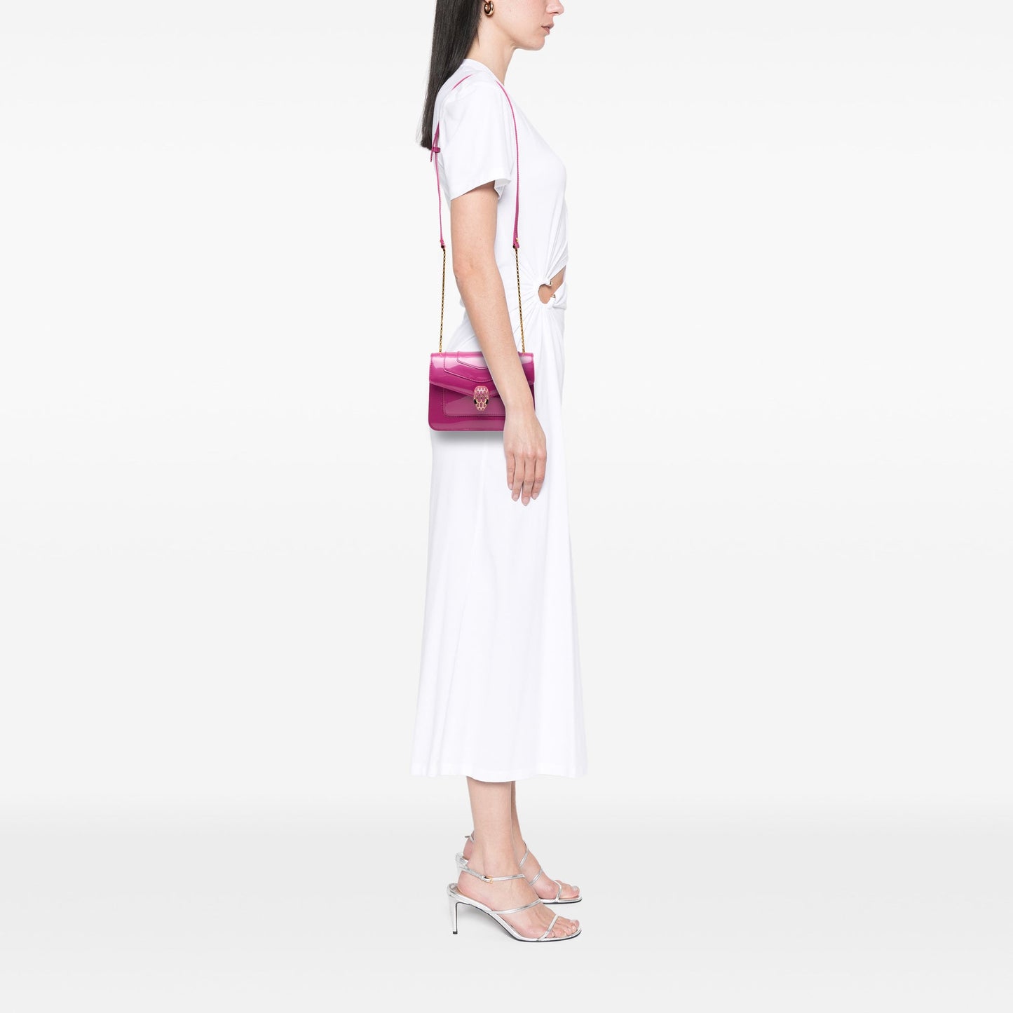 Bvlgari Patent Serpenti Forever Crossbody