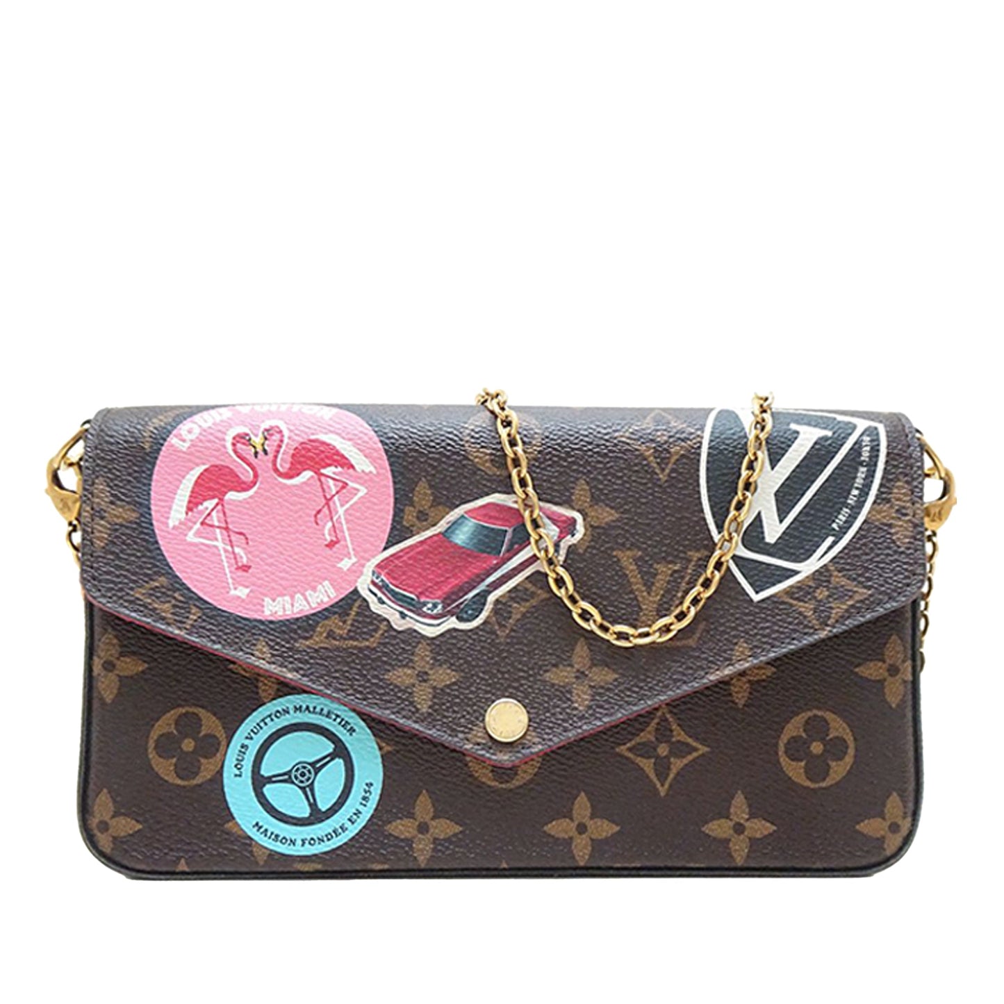Louis Vuitton Monogram World Tour Pochette Felicie