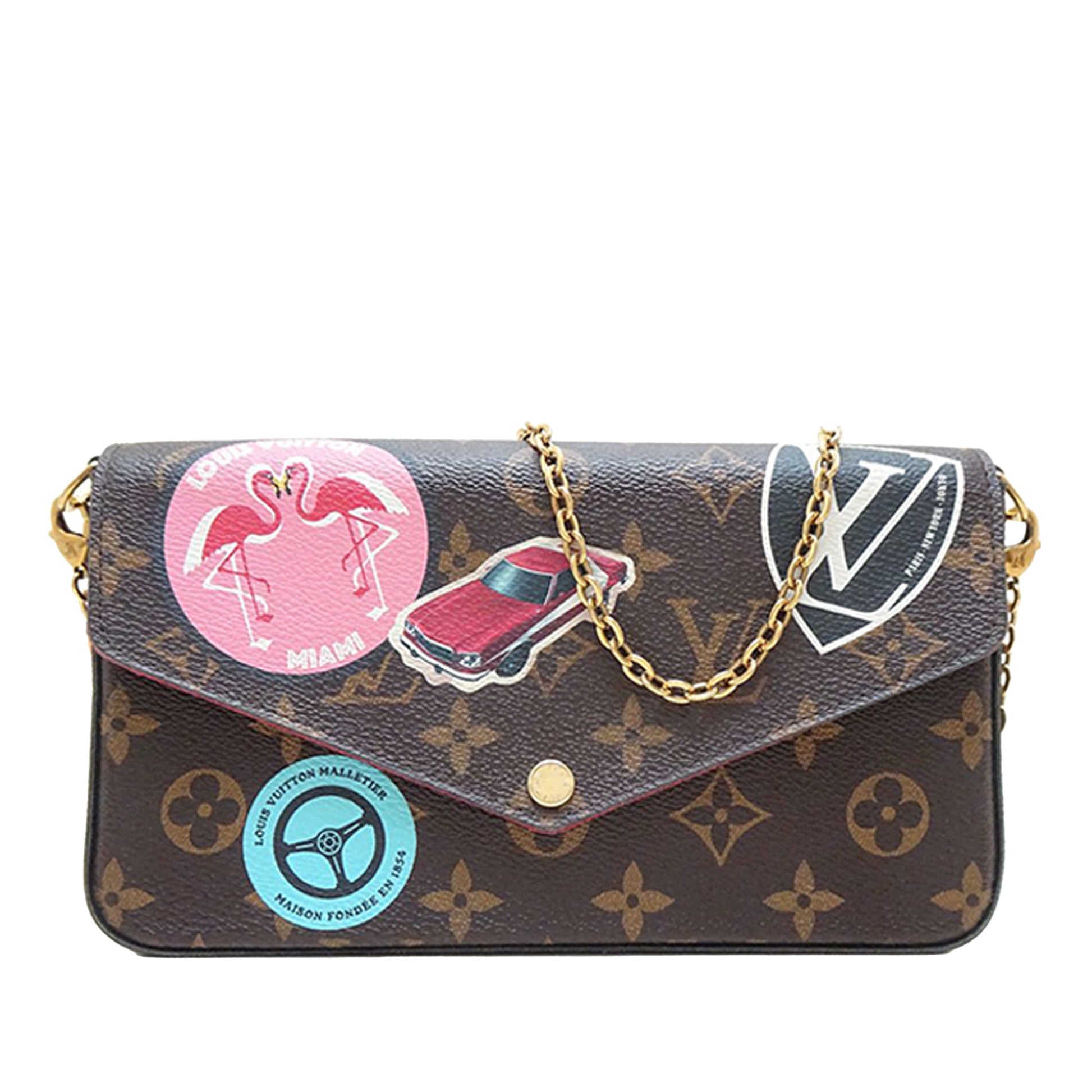 Louis Vuitton Monogram World Tour Pochette Felicie