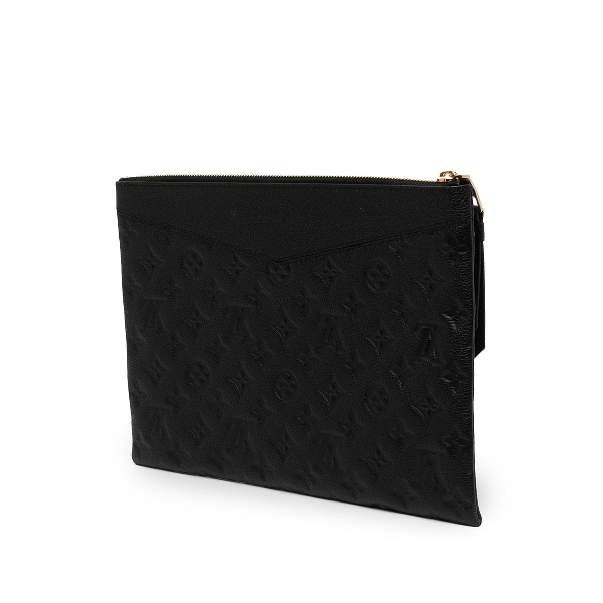 Louis Vuitton Monogram Empreinte Daily Pouch — Black